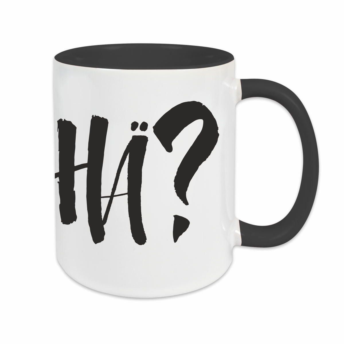 Tasse - Hä? schwarz