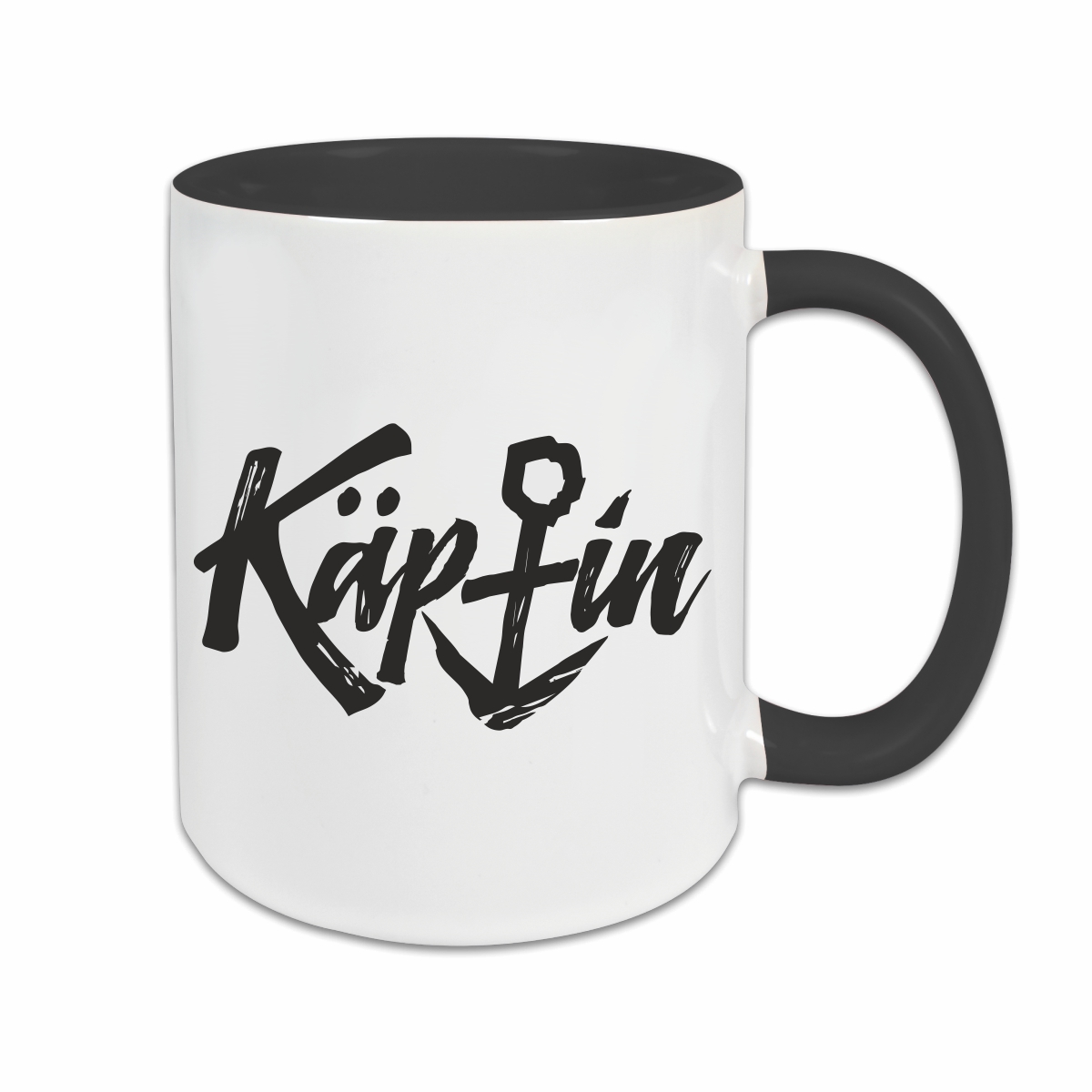 Tasse - Käptin schwarz