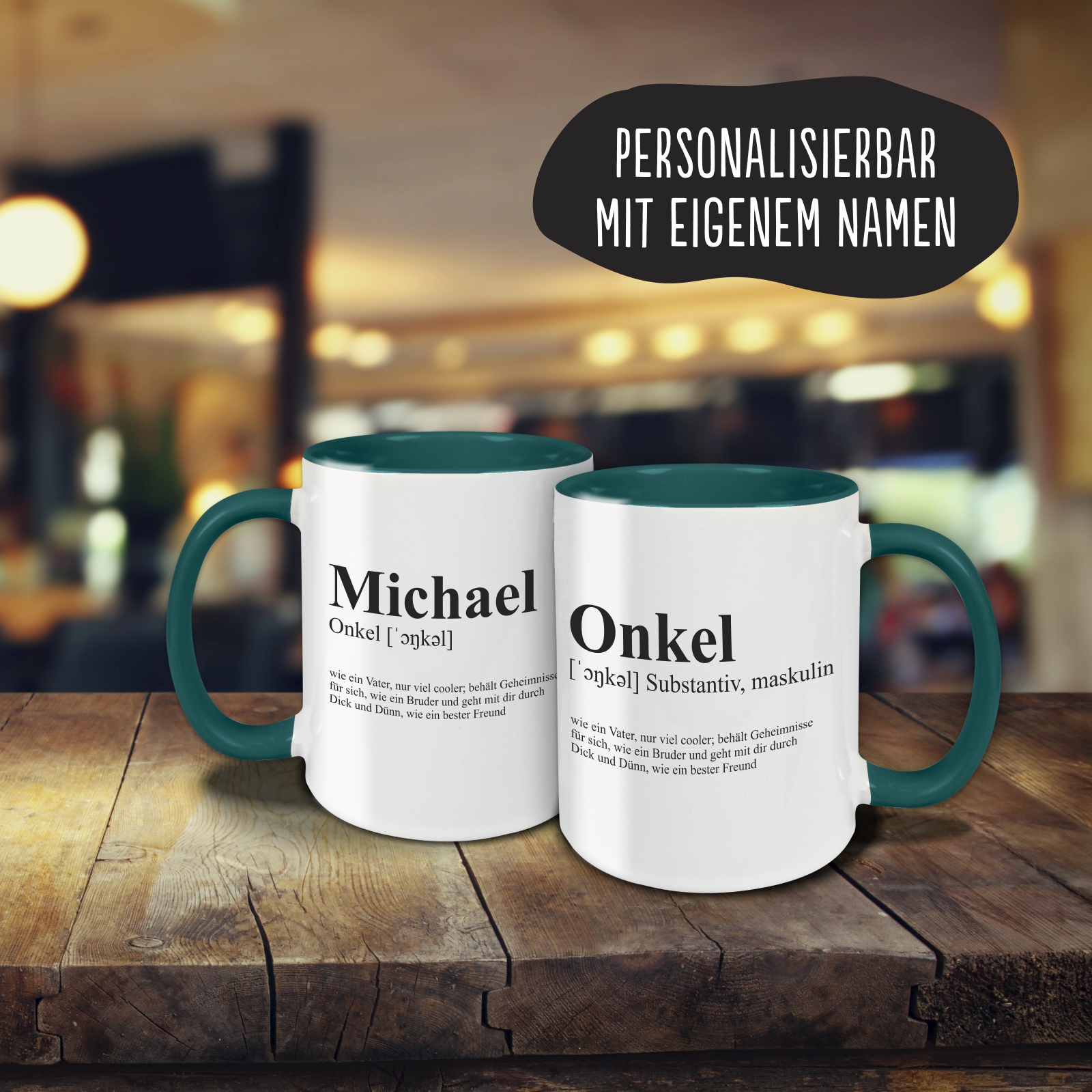 Tasse - Definition Onkel petrol
