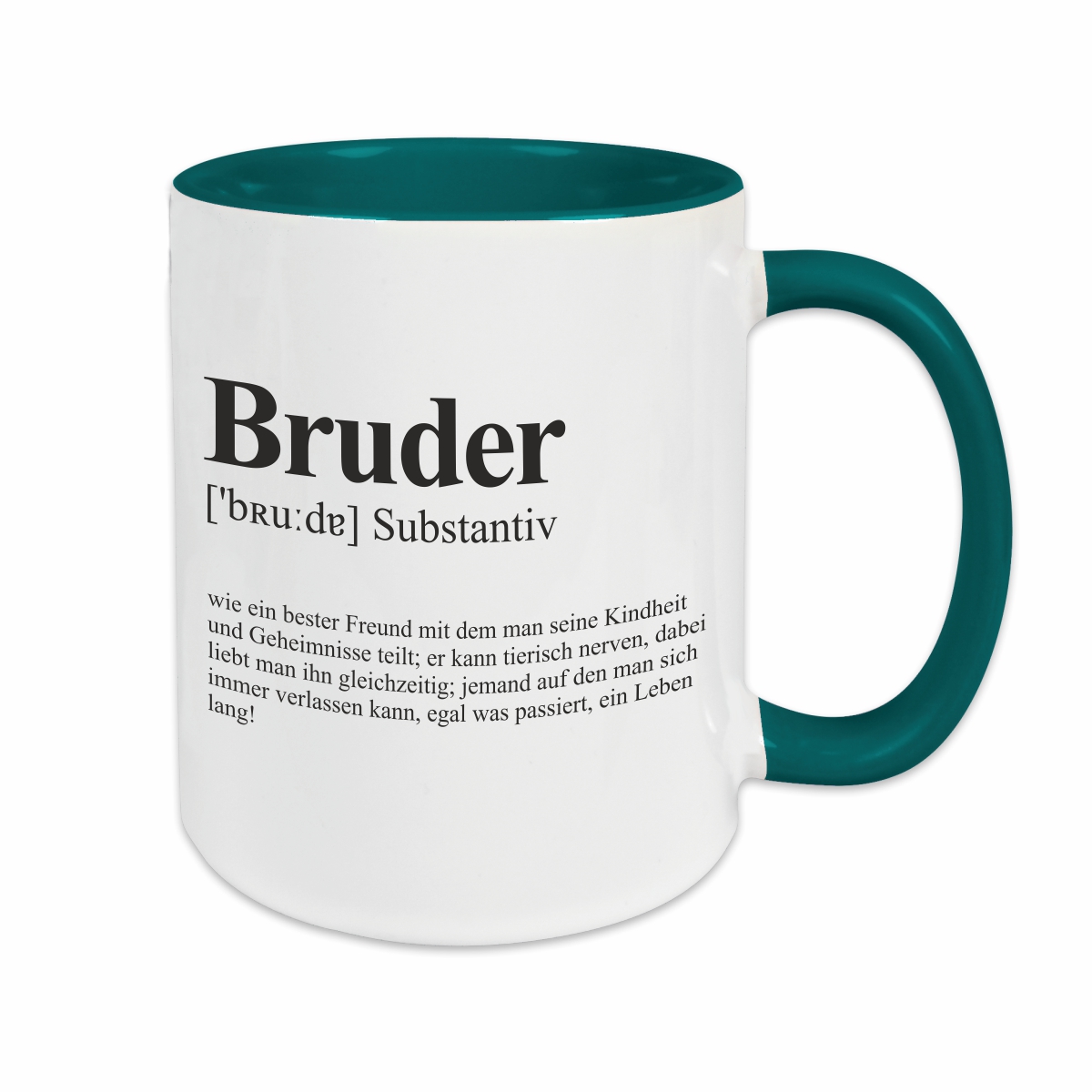 Tasse - Definition Bruder petrol