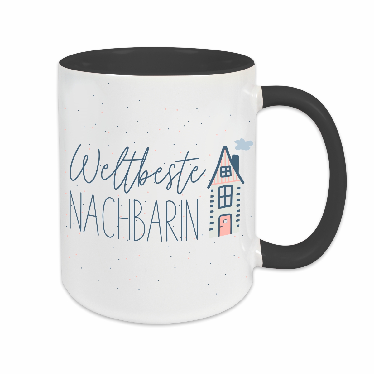 Tasse - Weltbeste Nachbarin schwarz