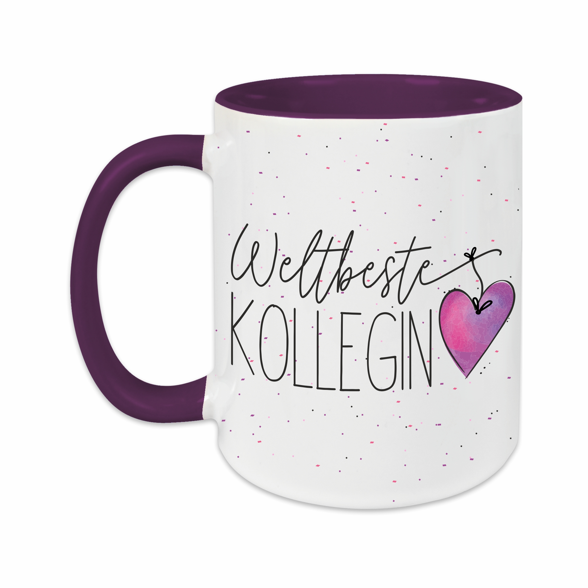 Tasse - Weltbeste Kollegin lila