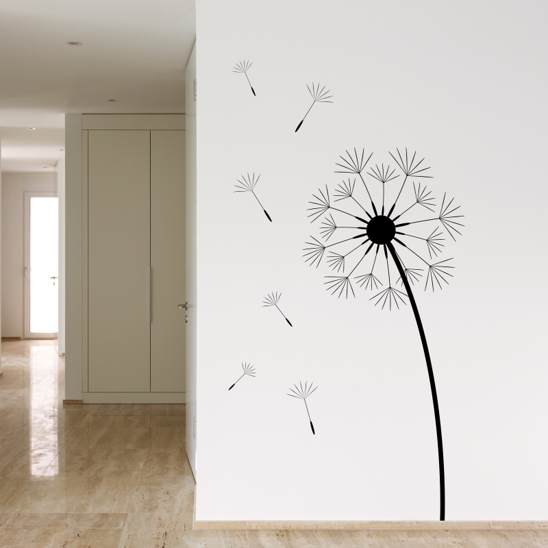 Wandtattoo - Pusteblume einzeln