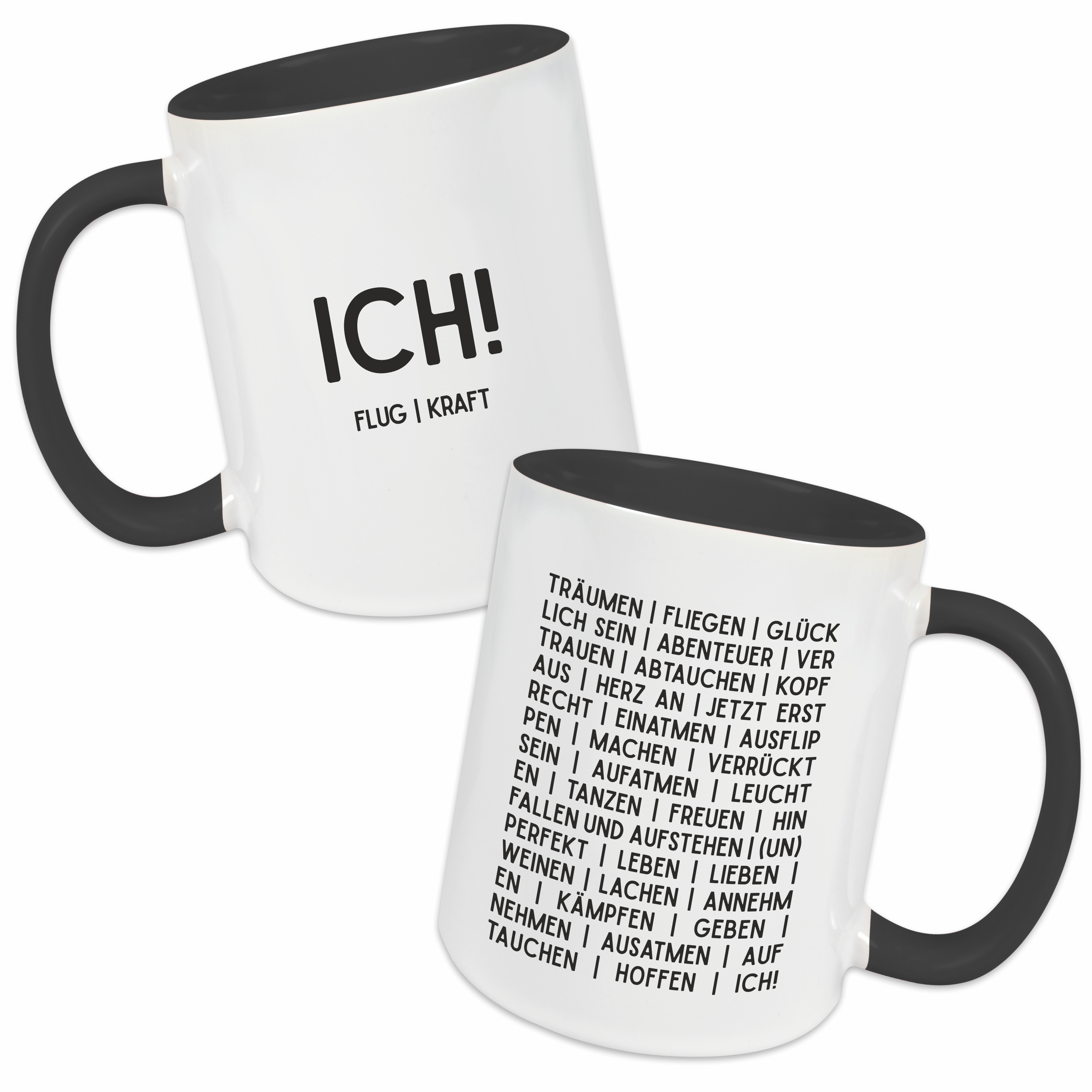 Flugkraft Tasse ICH!