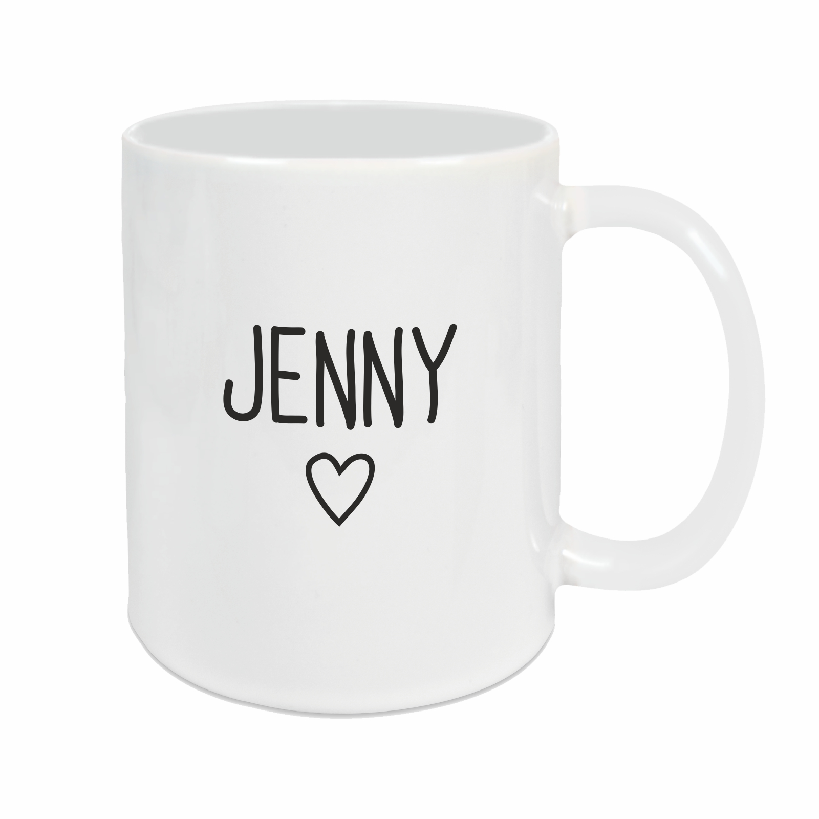 Tasse - Lieblingsmensch weiss personalisiert