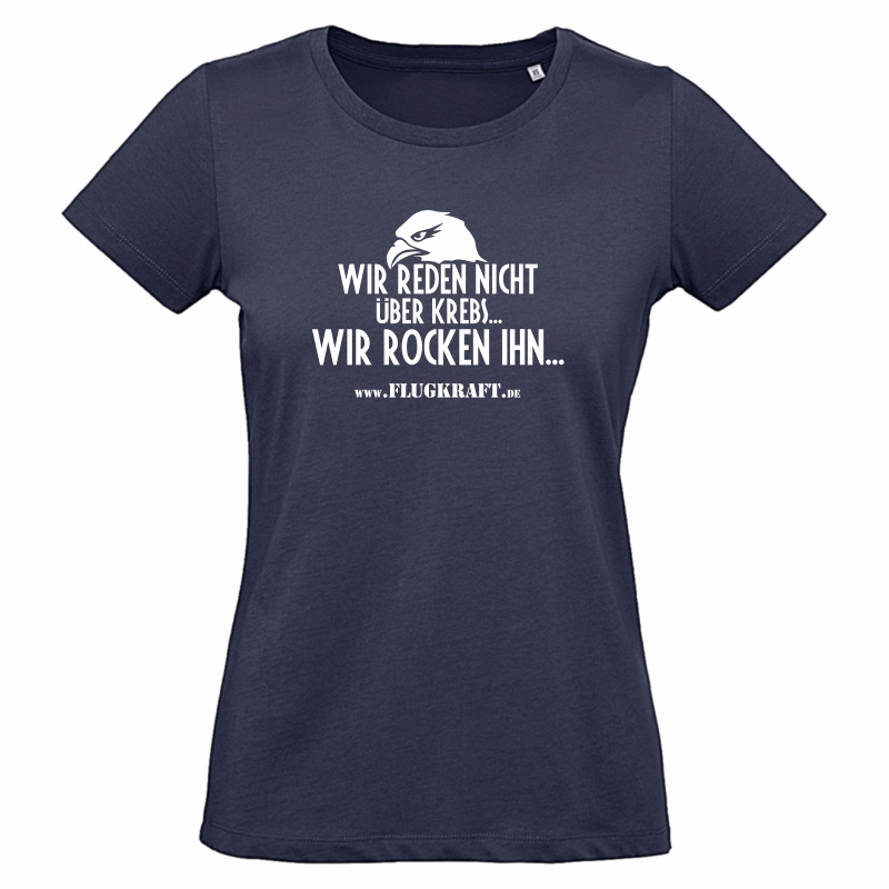 Damen T-Shirt - Wir rocken dunkelblau 2XL