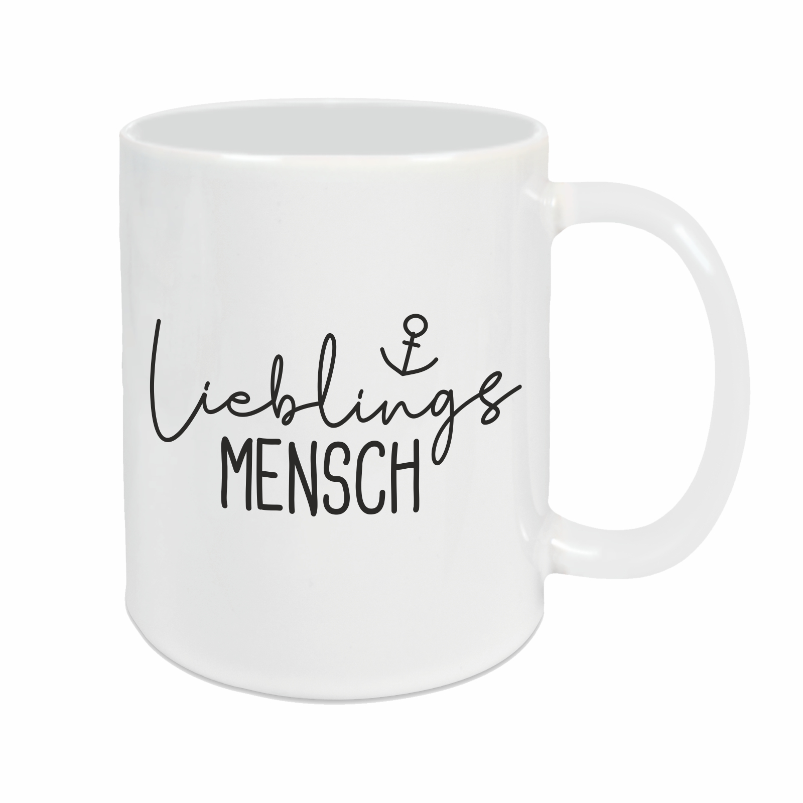 Tasse - Lieblingsmensch weiss