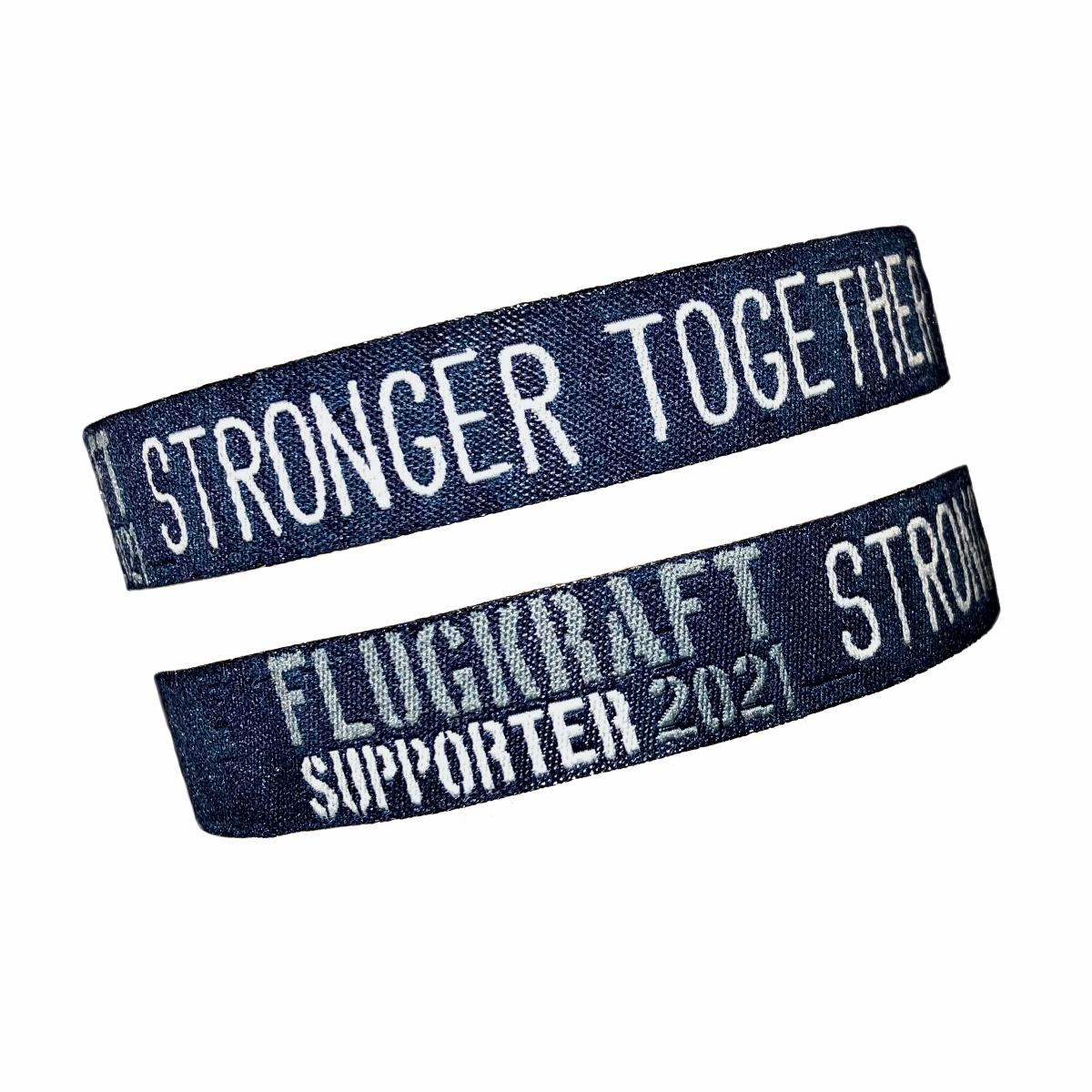 Flugkraft Stoffarmband Supporter 2021 dunkelblau