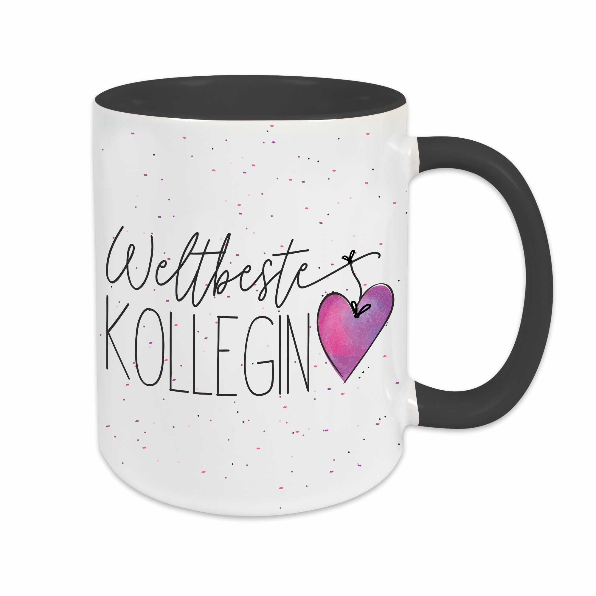 Tasse - Weltbeste Kollegin schwarz