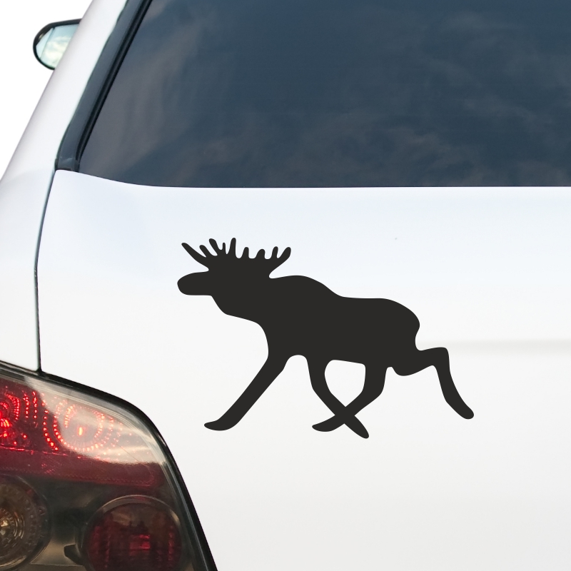Kfz-Aufkleber - Elch