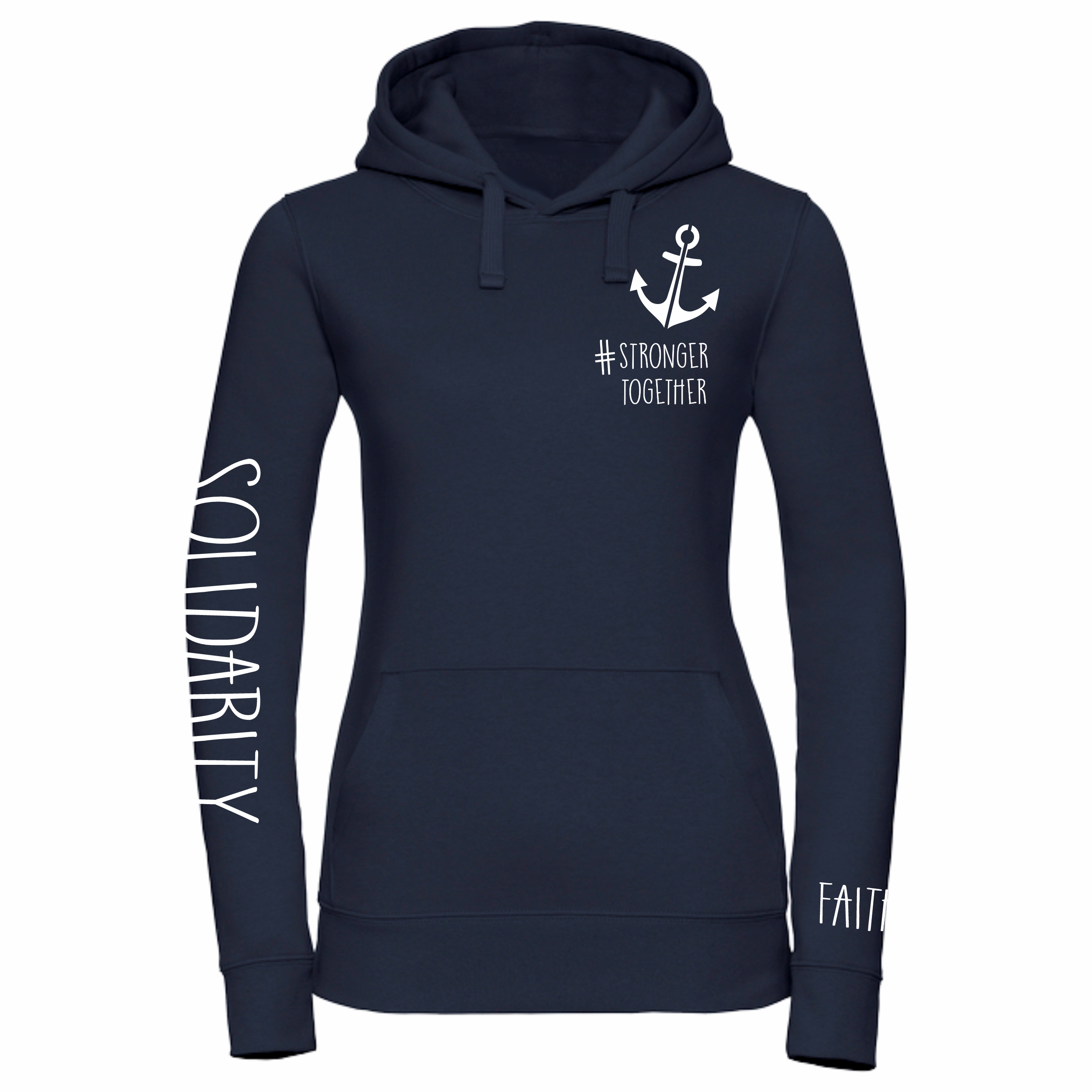 Damen Hoodie - #strongertogether XXL