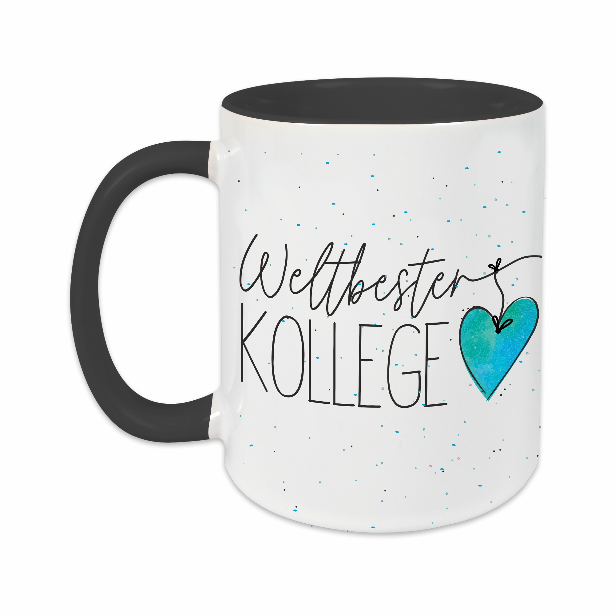 Tasse - Weltbester Kollege schwarz