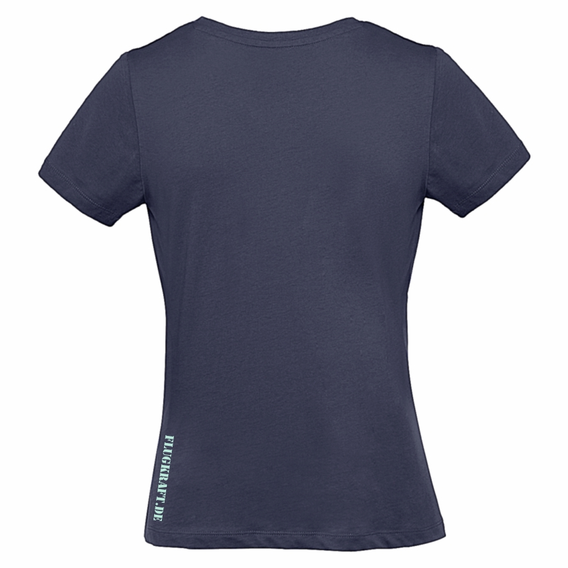 Damen T-Shirt - When nothing is sure dunkelblau 2XL