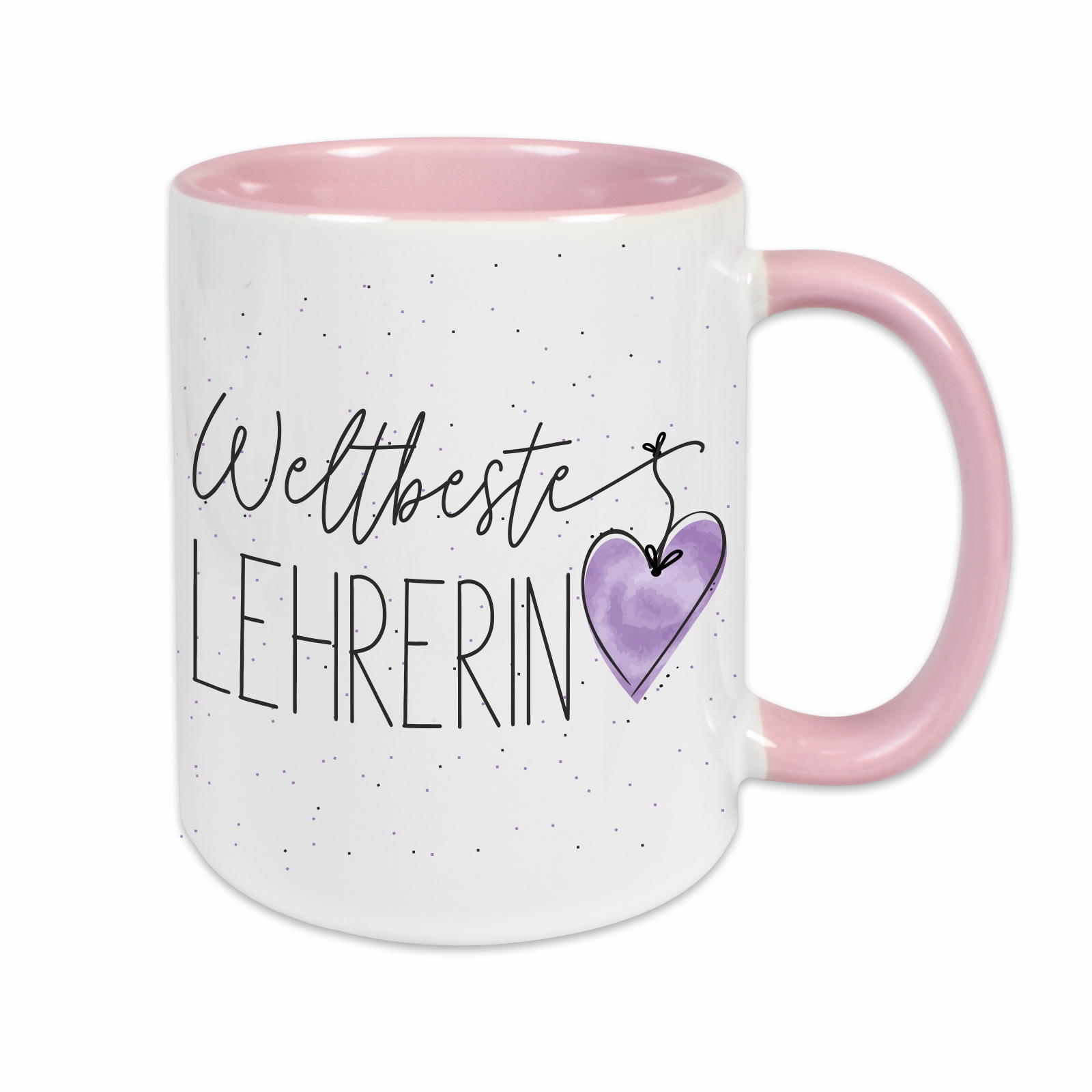 Tasse - Weltbeste Lehrerin rosa