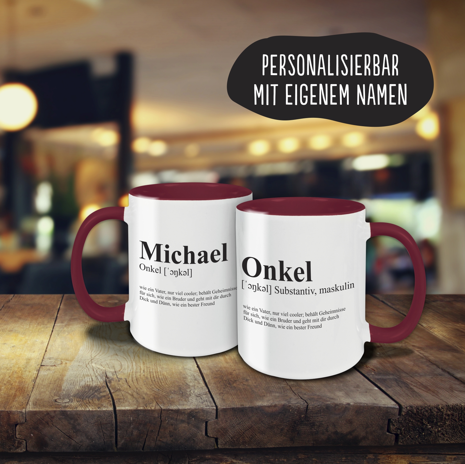Tasse - Definition Onkel burgund