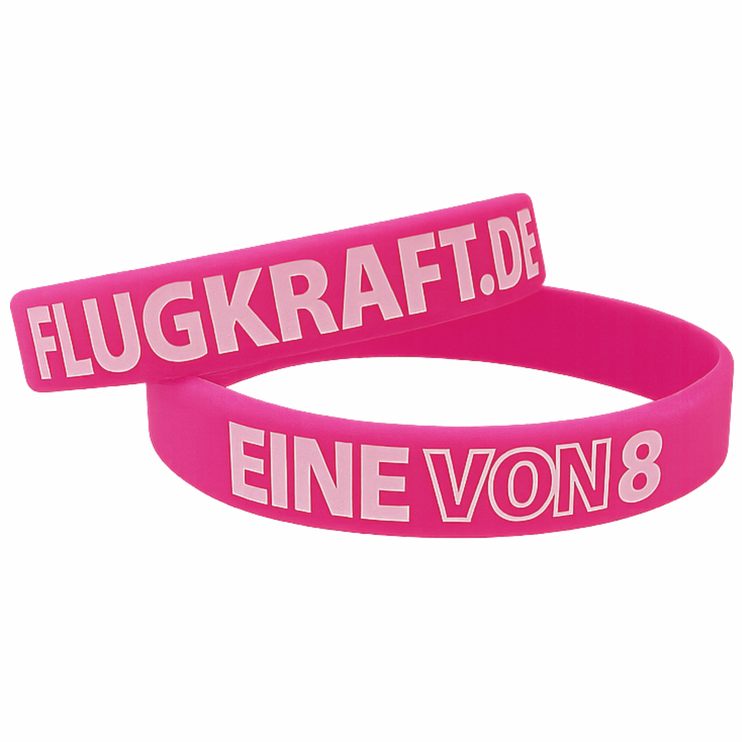 Flugkraft Armband - Eine von 8 pink (180 mm) M