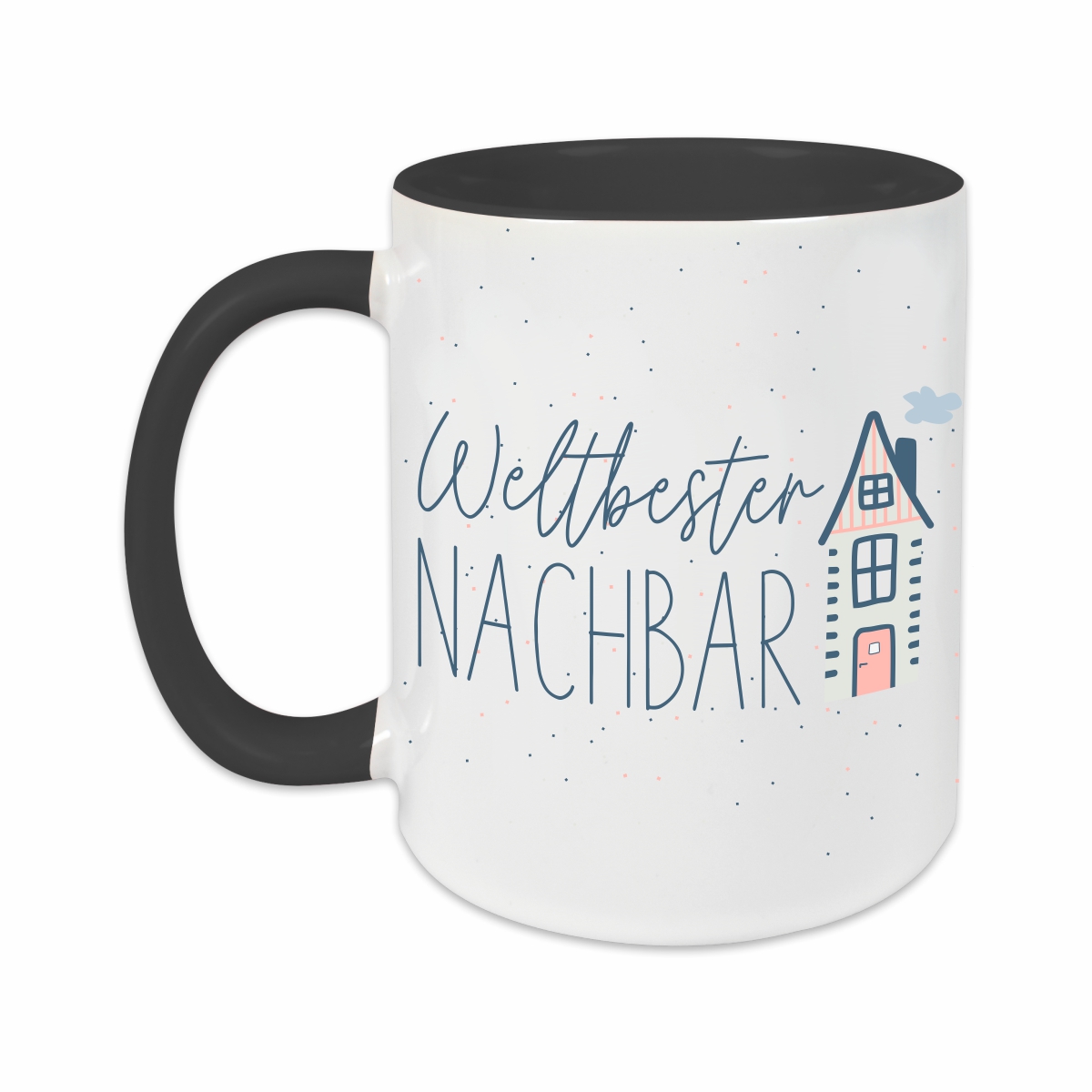 Tasse - Weltbester Nachbar schwarz