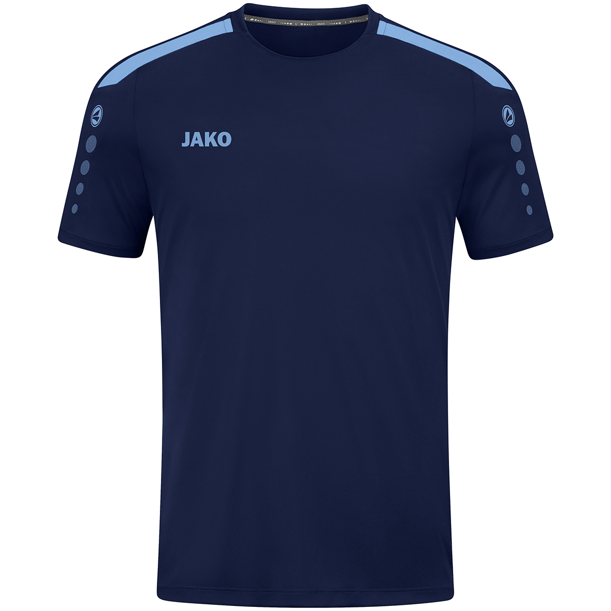 JAKO Trikot Power Kurzarm marine/skyblue 3XL