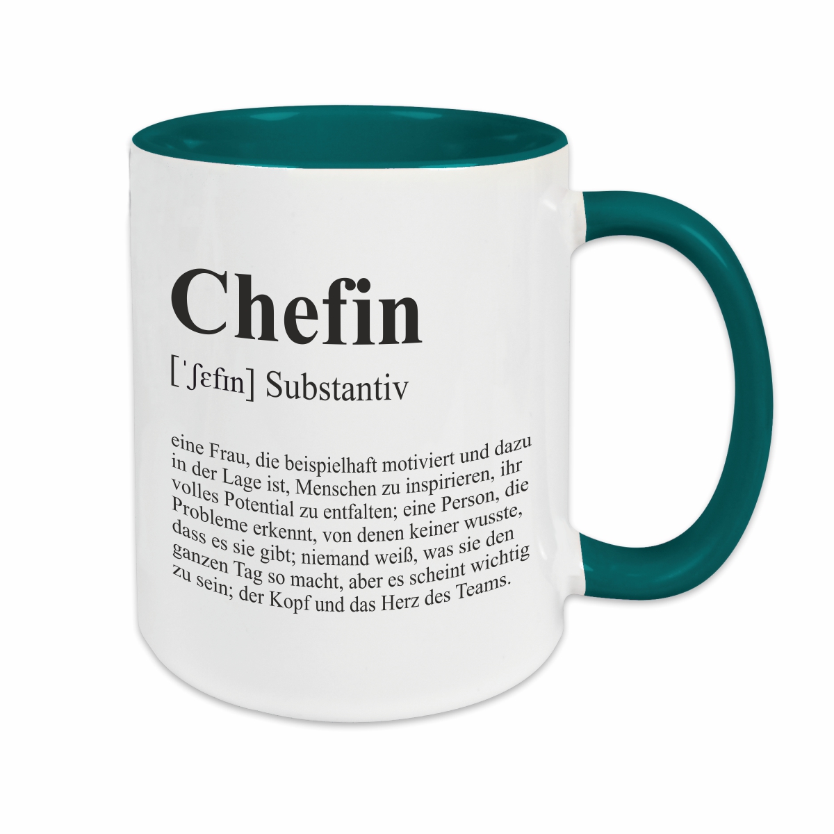 Tasse - Definition Chefin petrol