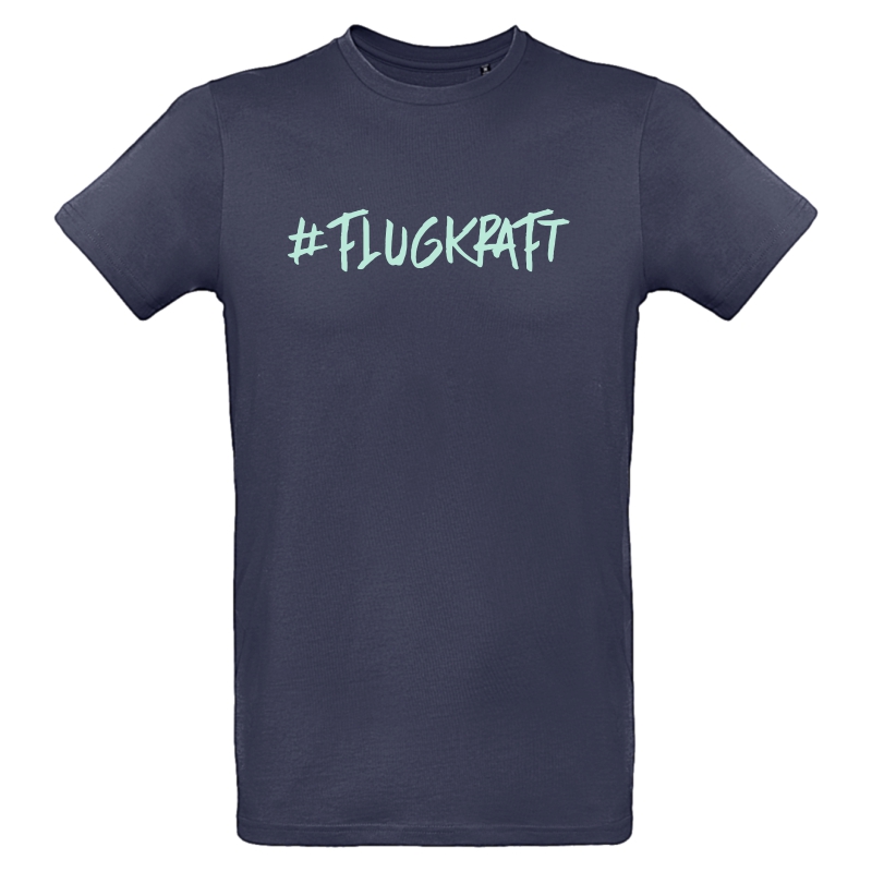Herren T-Shirt - #flugkraft dunkelblau 3XL