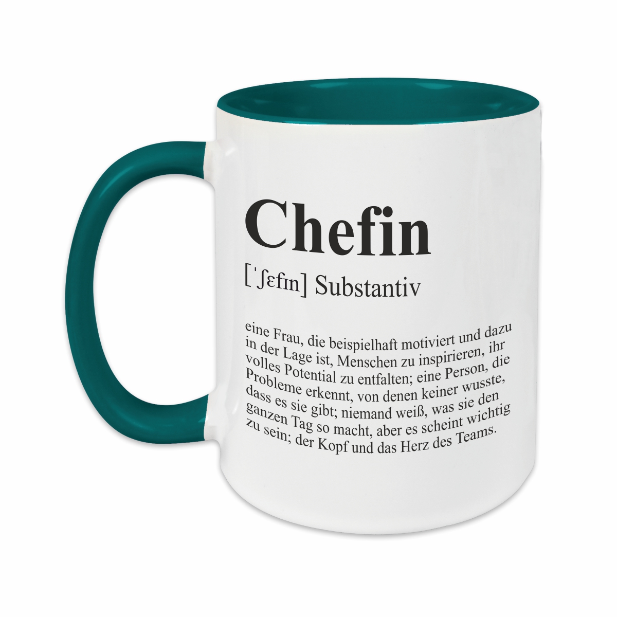 Tasse - Definition Chefin petrol