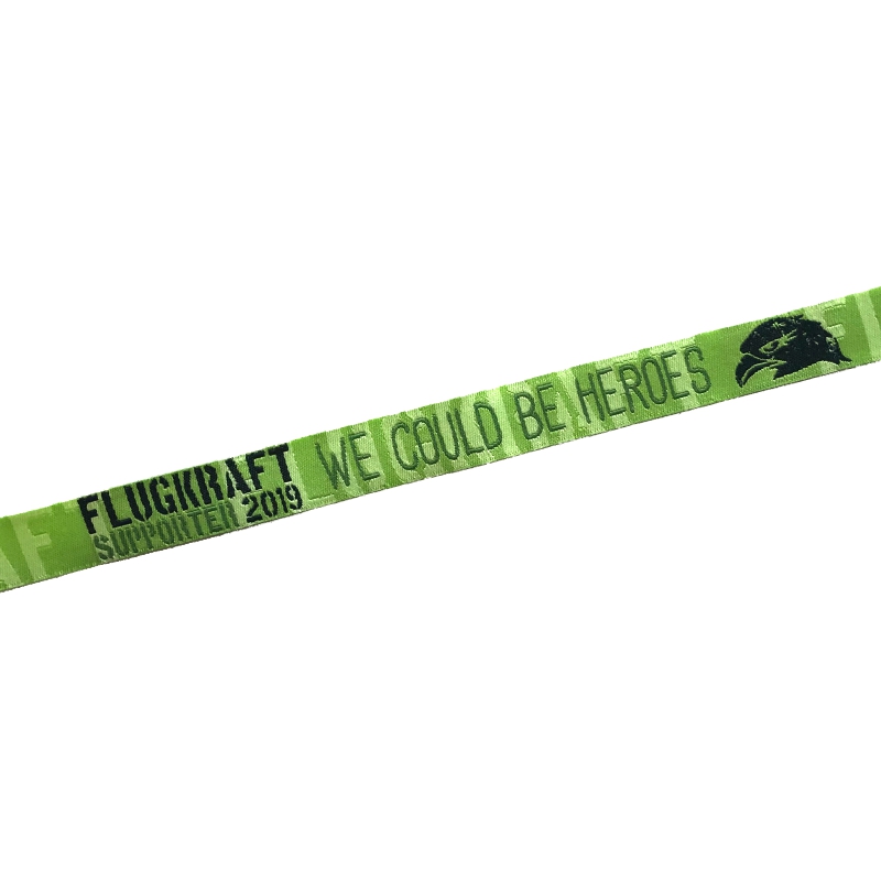 Flugkraft Stoffarmband Supporter 2019 hellgrün