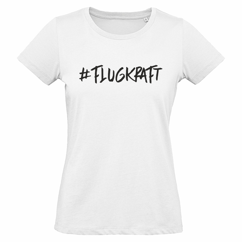 Damen T-Shirt - #flugkraft weiß 2XL