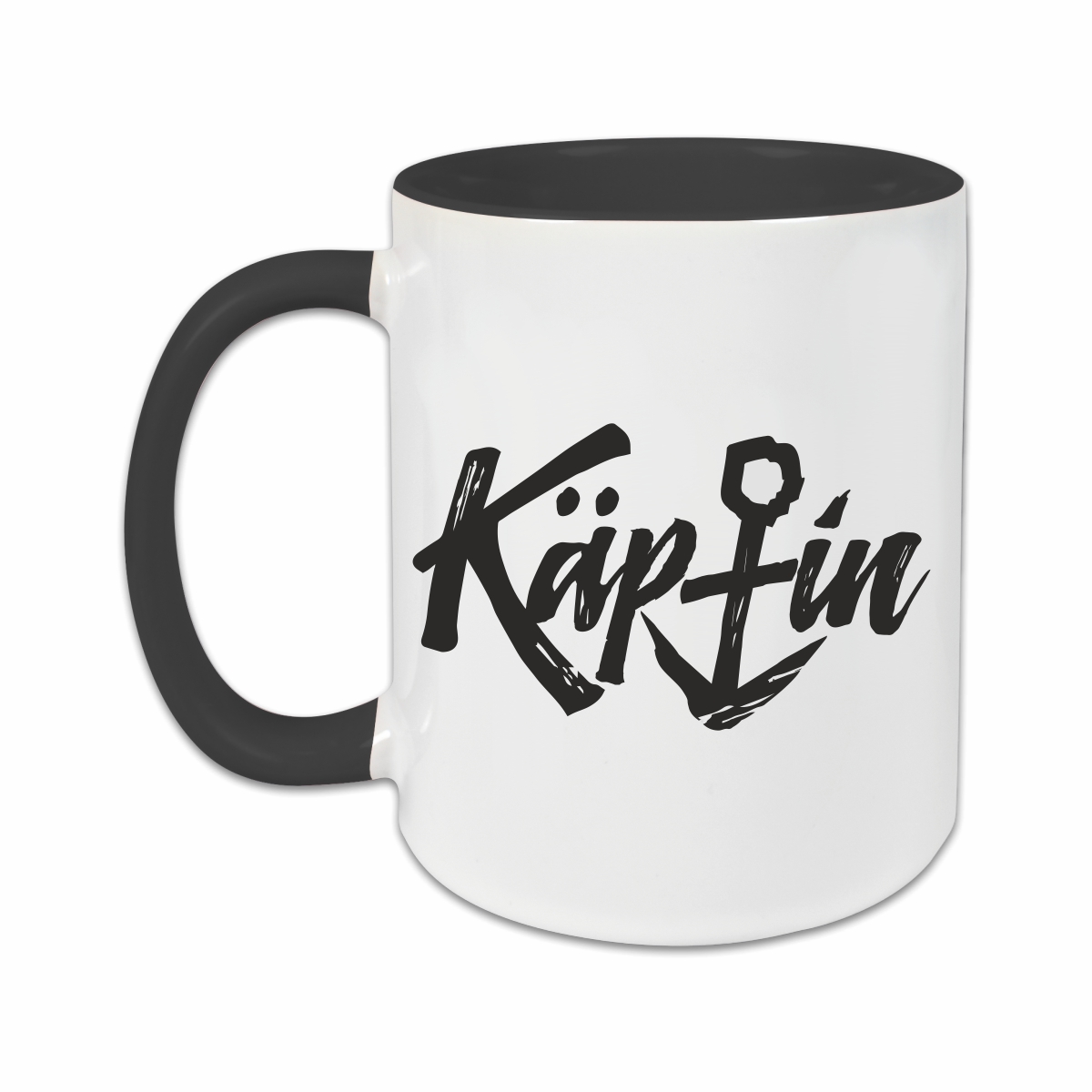 Tasse - Käptin schwarz