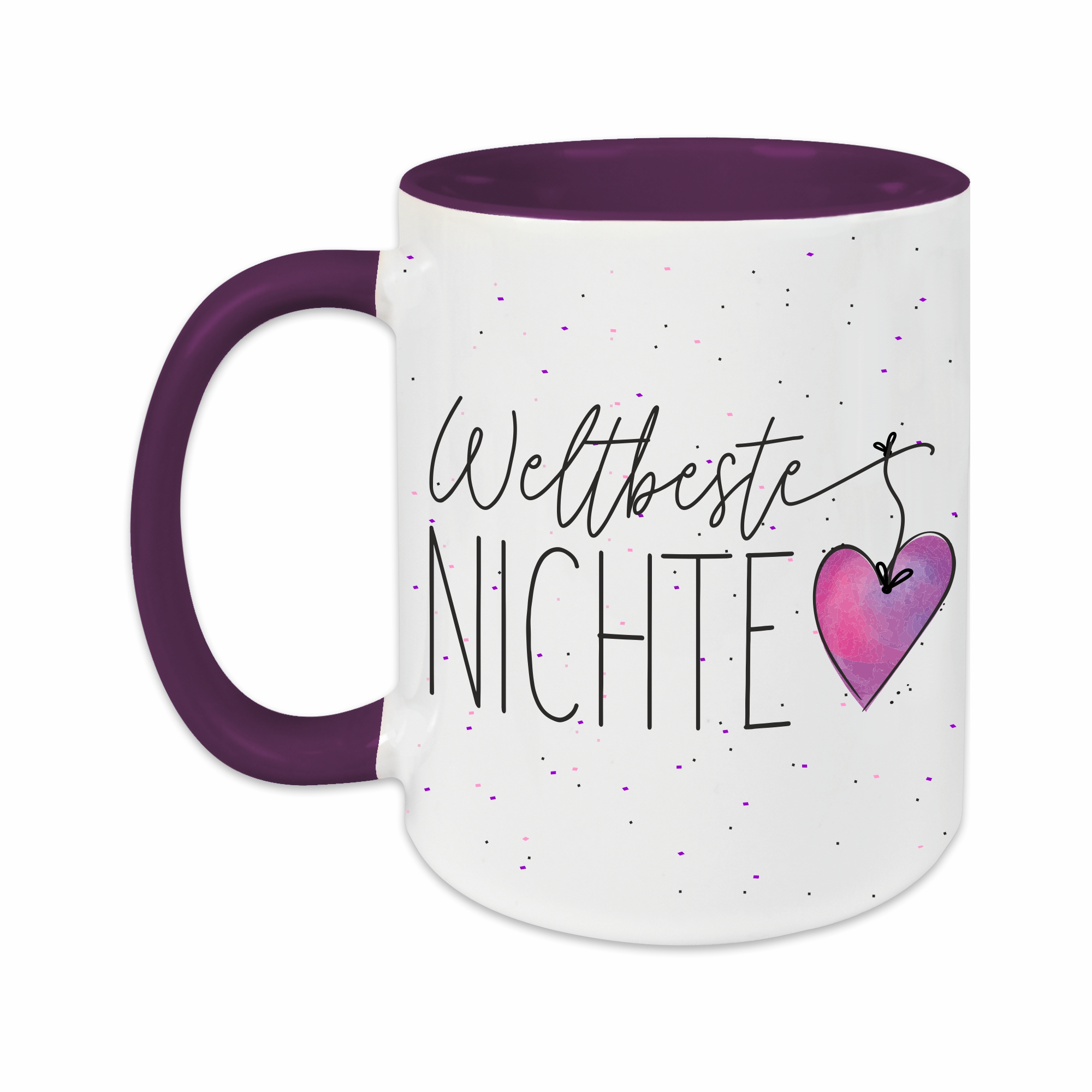 Tasse - Weltbeste Nichte lila