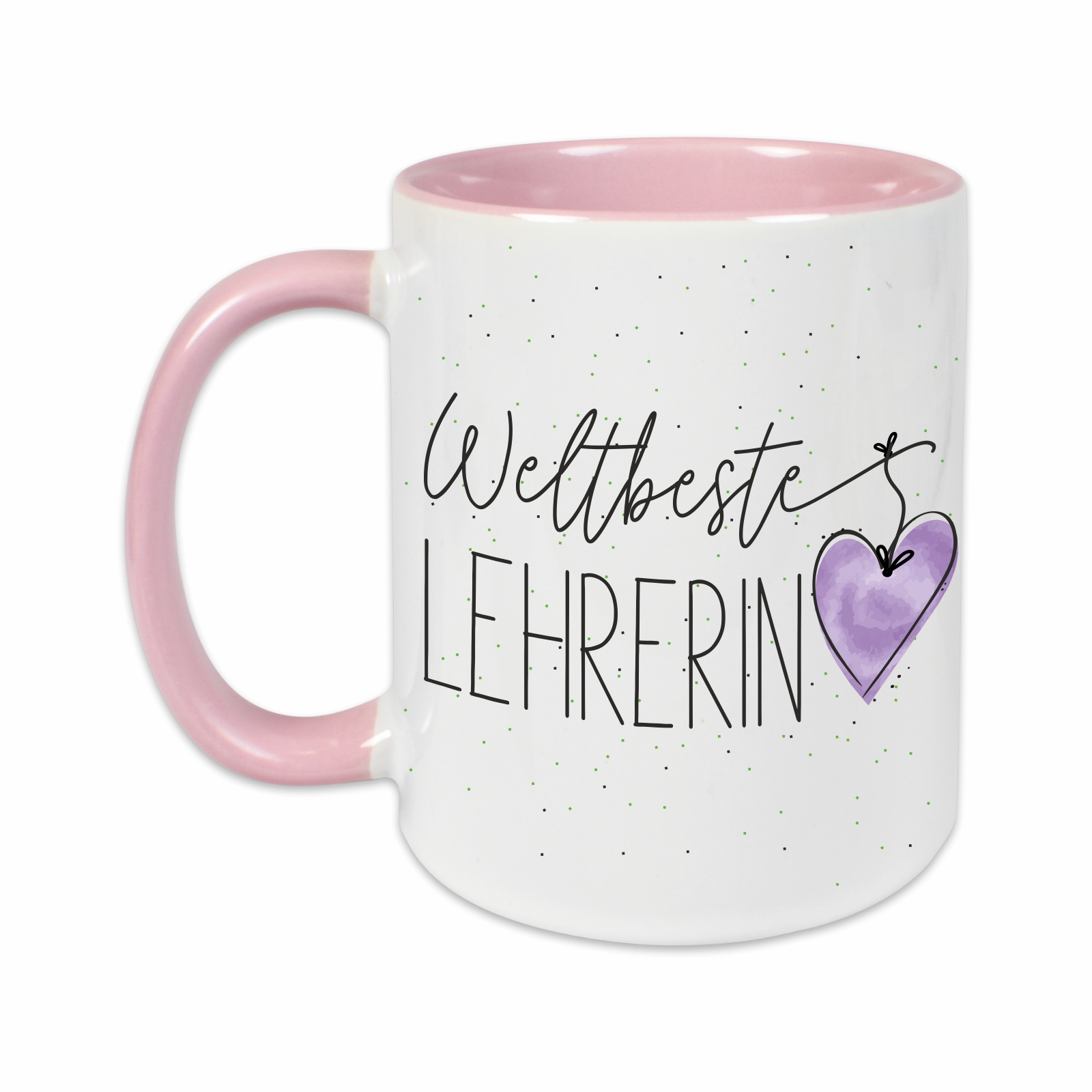 Tasse - Weltbeste Lehrerin rosa
