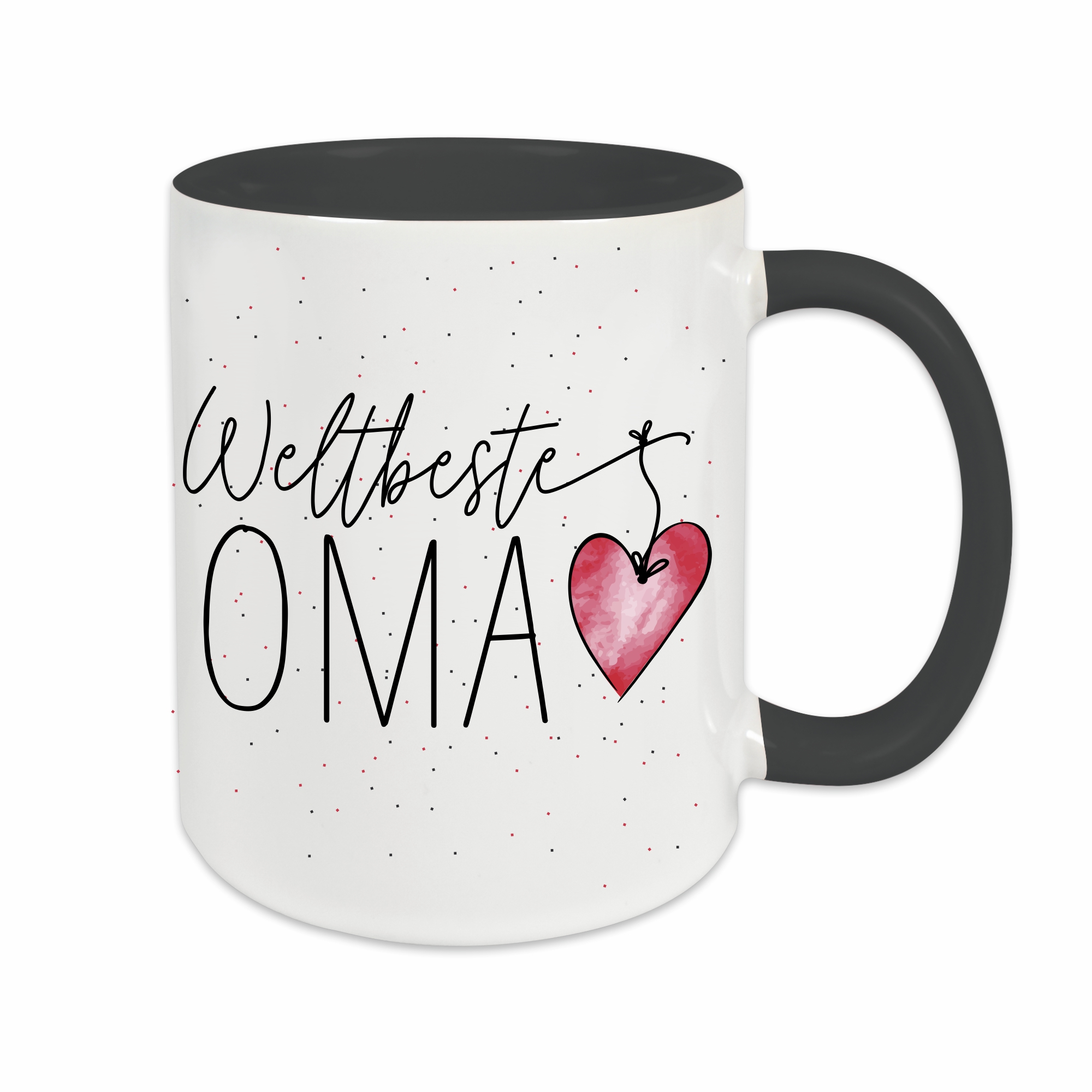 Tasse - Weltbeste Oma schwarz