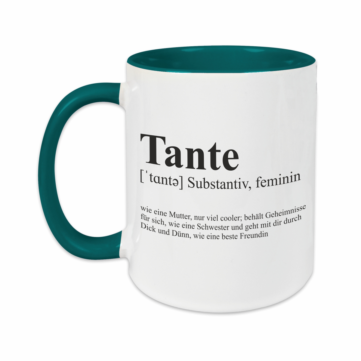 Tasse - Definition Tante petrol
