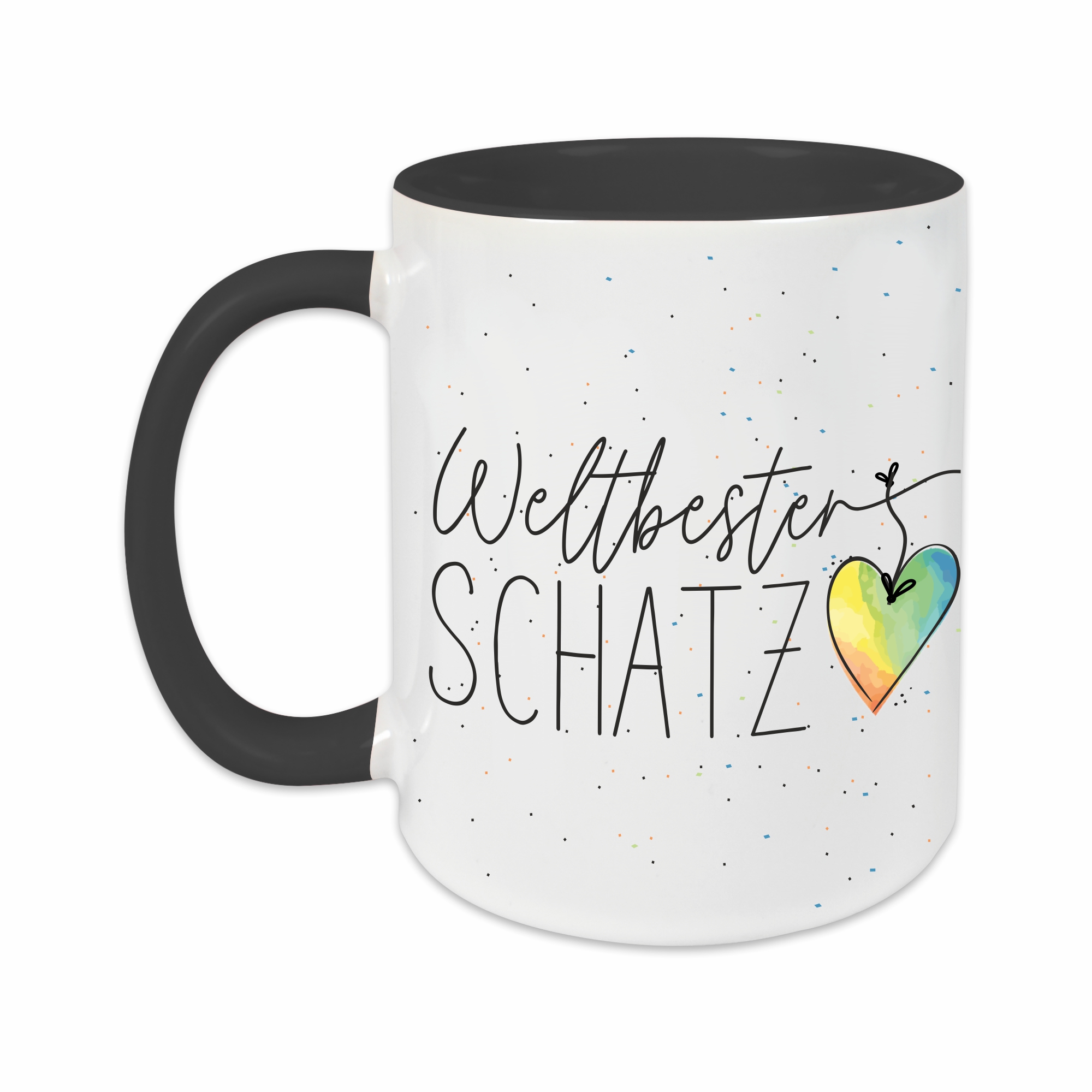 Tasse - Weltbester Schatz schwarz