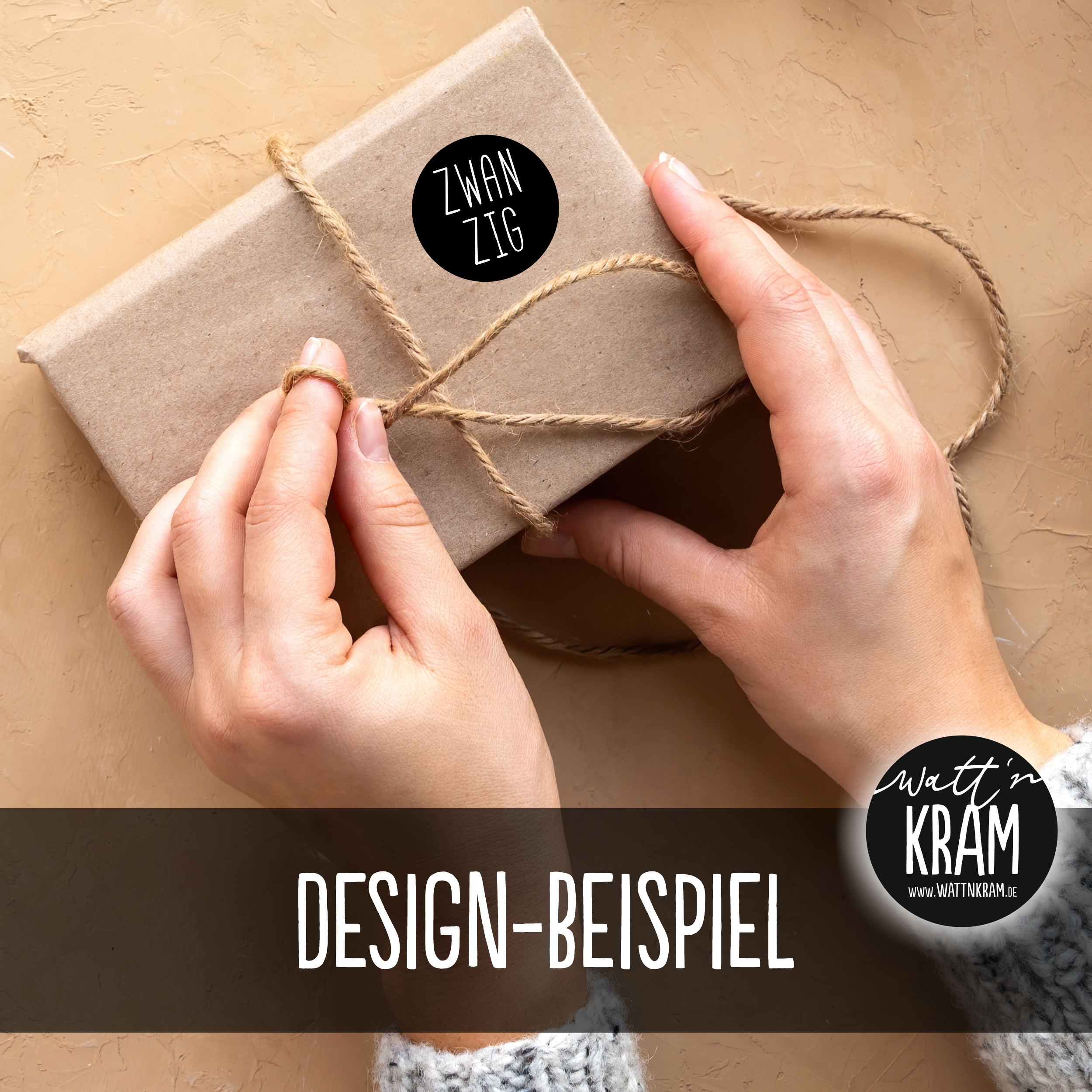 Adventskalender Zahlen Aufkleber - 24 Sticker mit 24 Tüten zum selbst Befüllen - schwarz