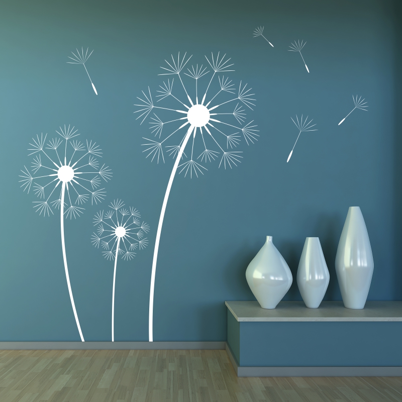 Wandtattoo - Pusteblume 3er-Set