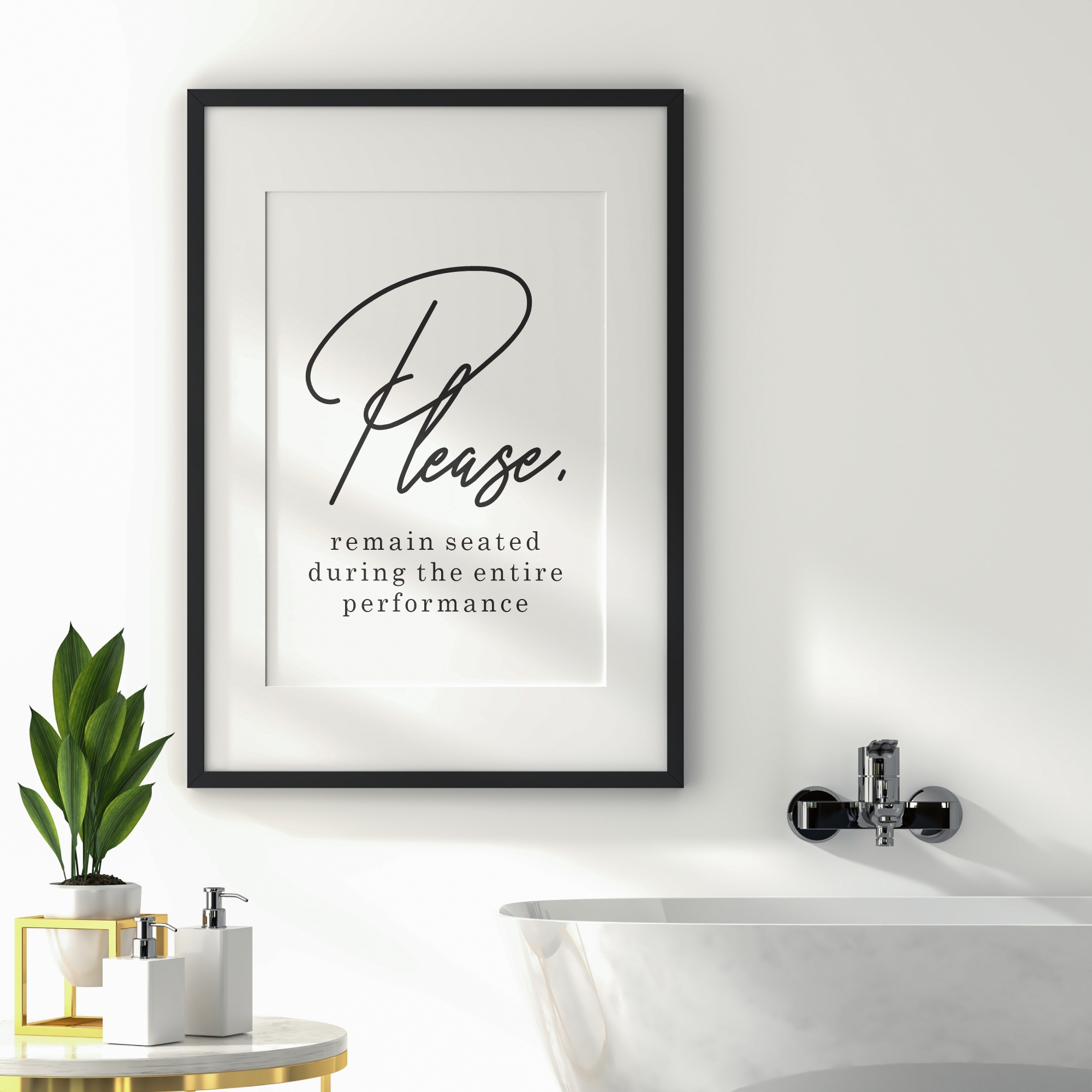 Poster - Please Remain Seated...