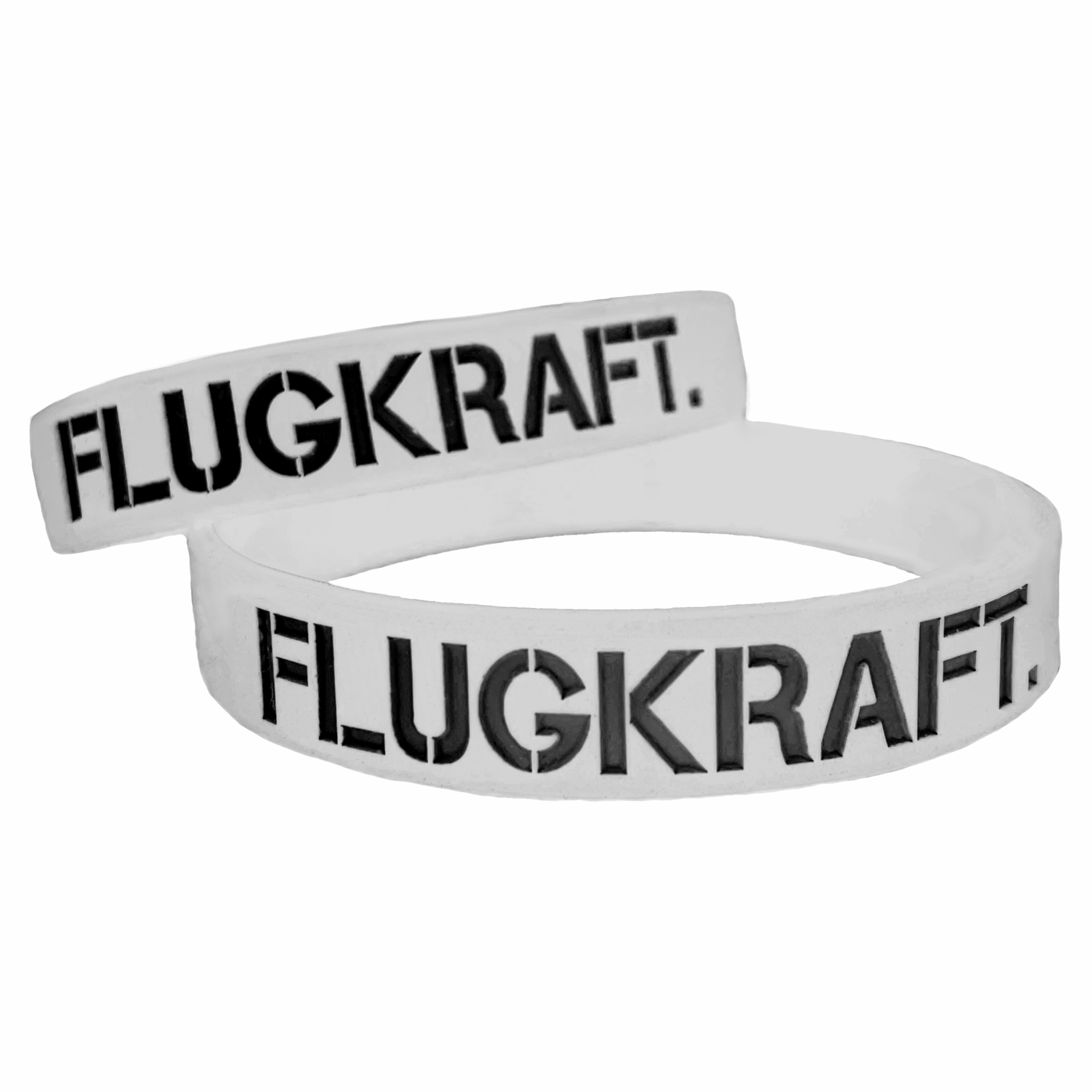 Flugkraft Armband weiß