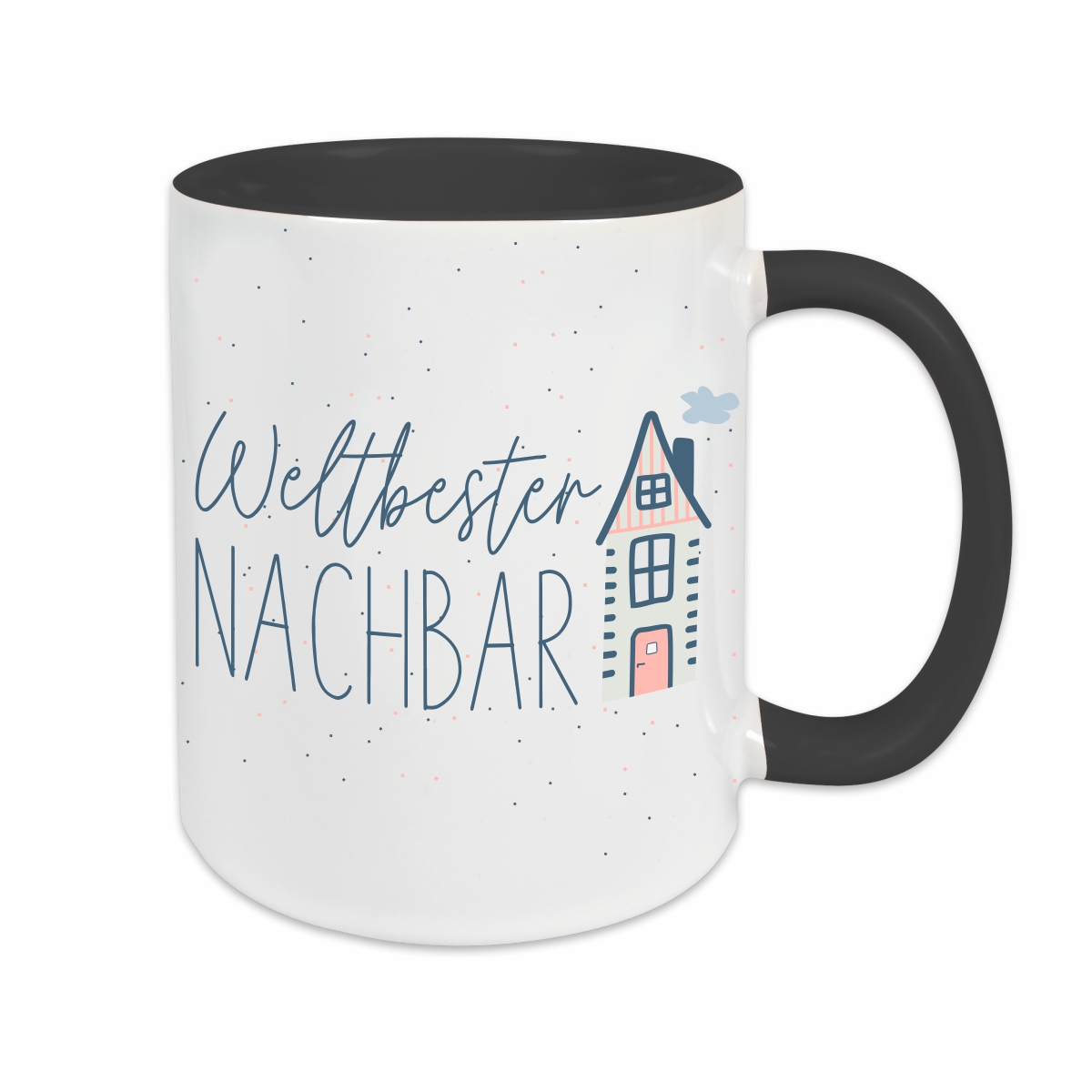 Tasse - Weltbester Nachbar schwarz