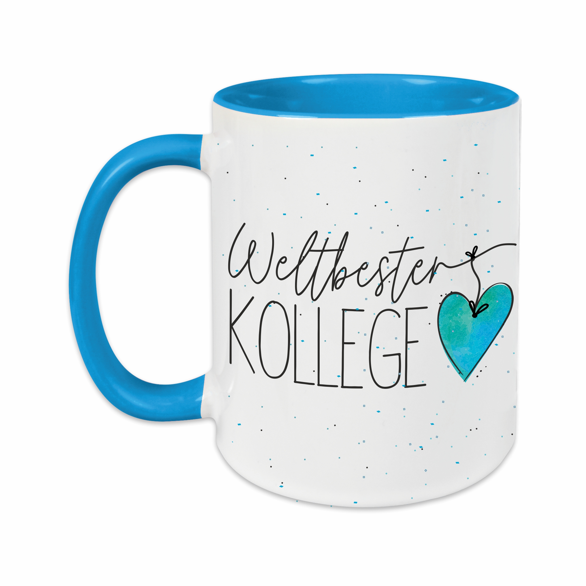 Tasse - Weltbester Kollege hellblau