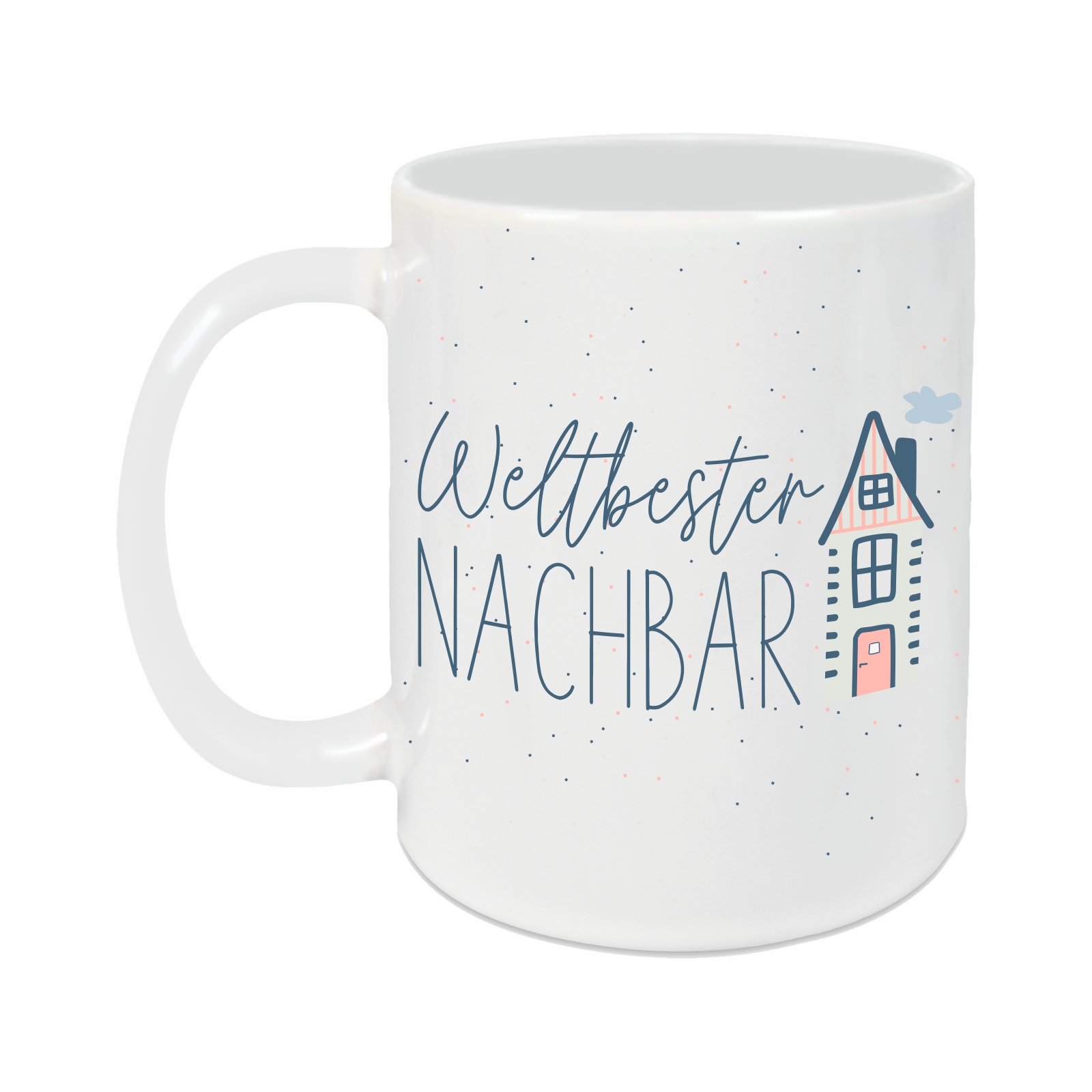 Tasse - Weltbester Nachbar weiß