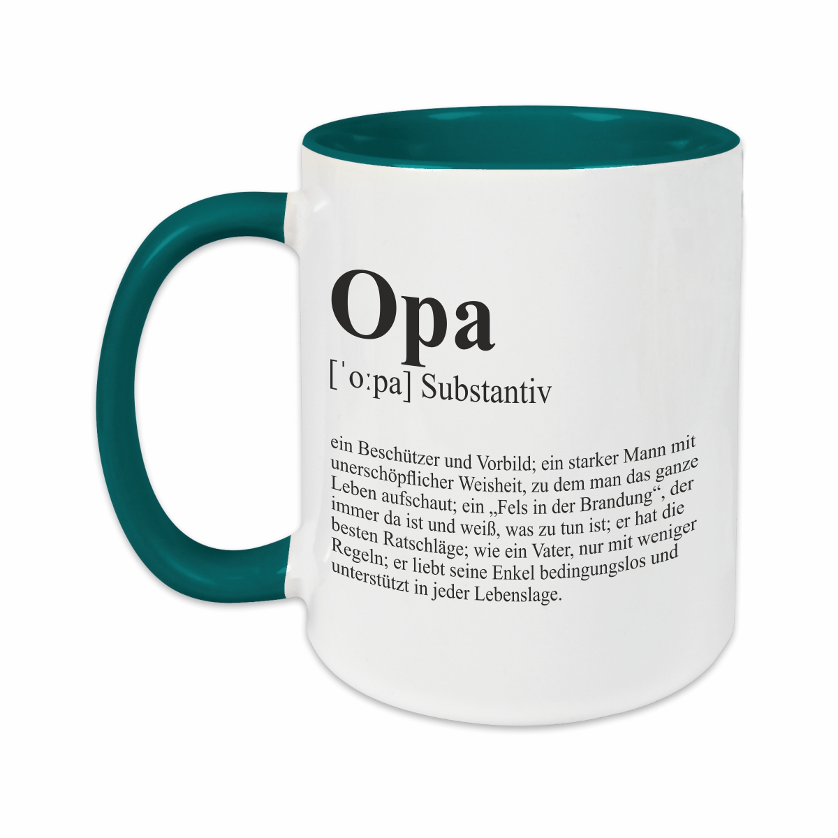 Tasse - Definition Opa petrol