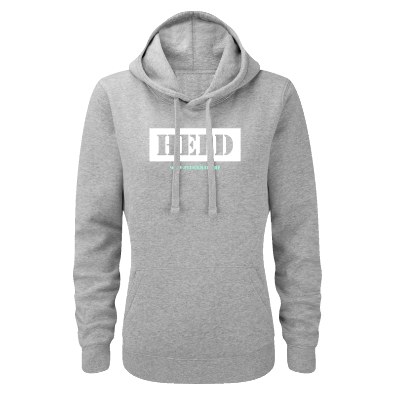 Damen Hoodie - Held grau XL