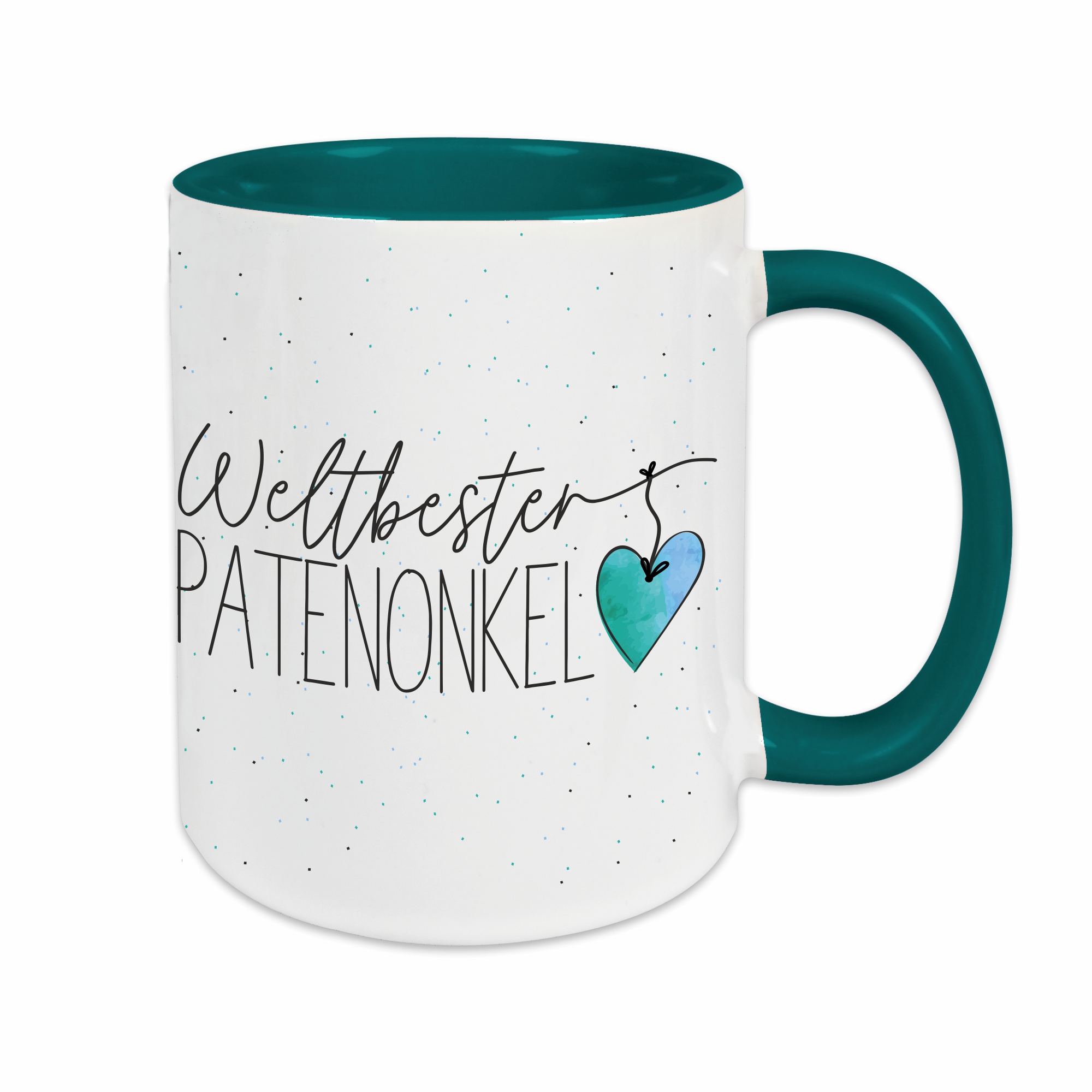 Tasse - Weltbester Patenonkel petrol