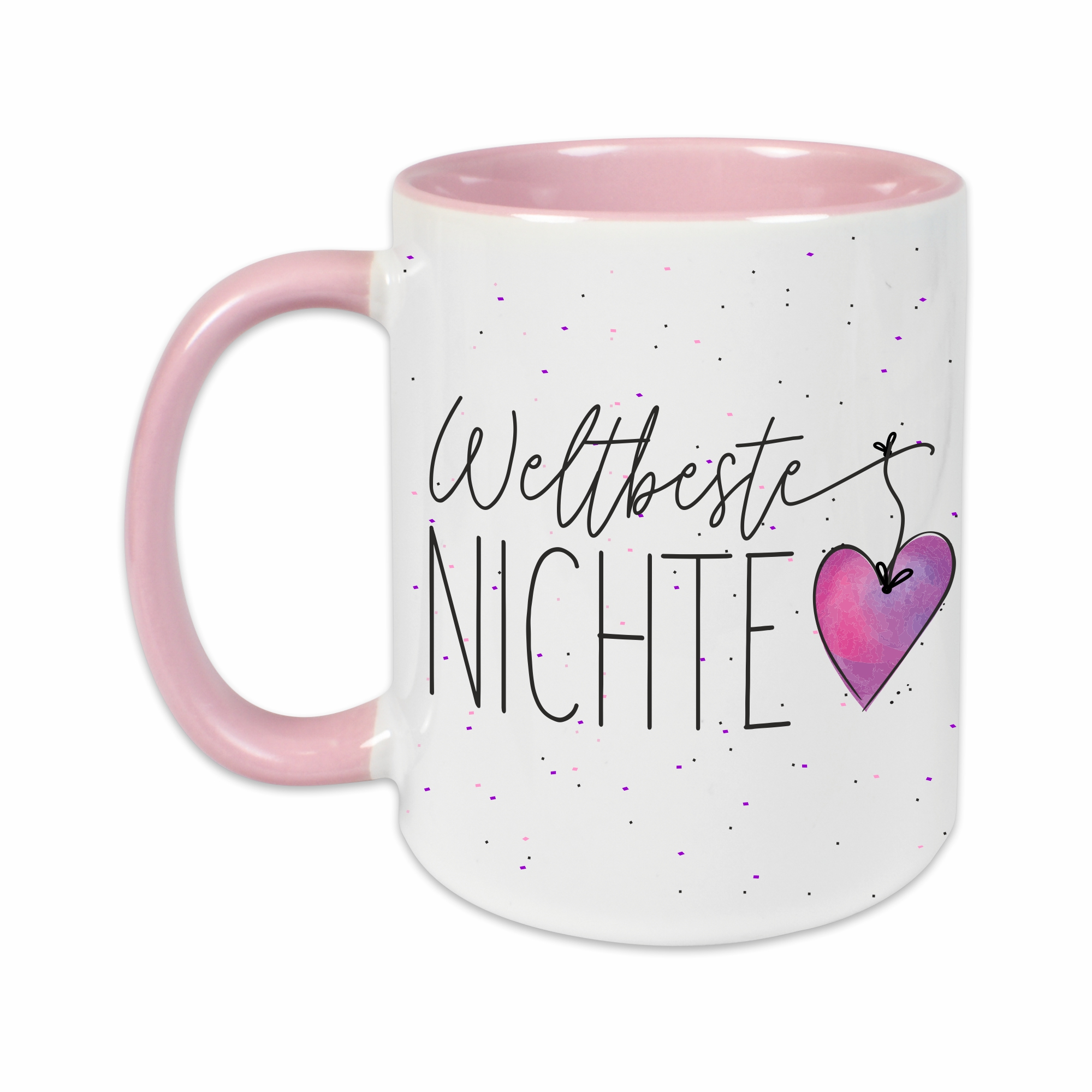 Tasse - Weltbeste Nichte rosa