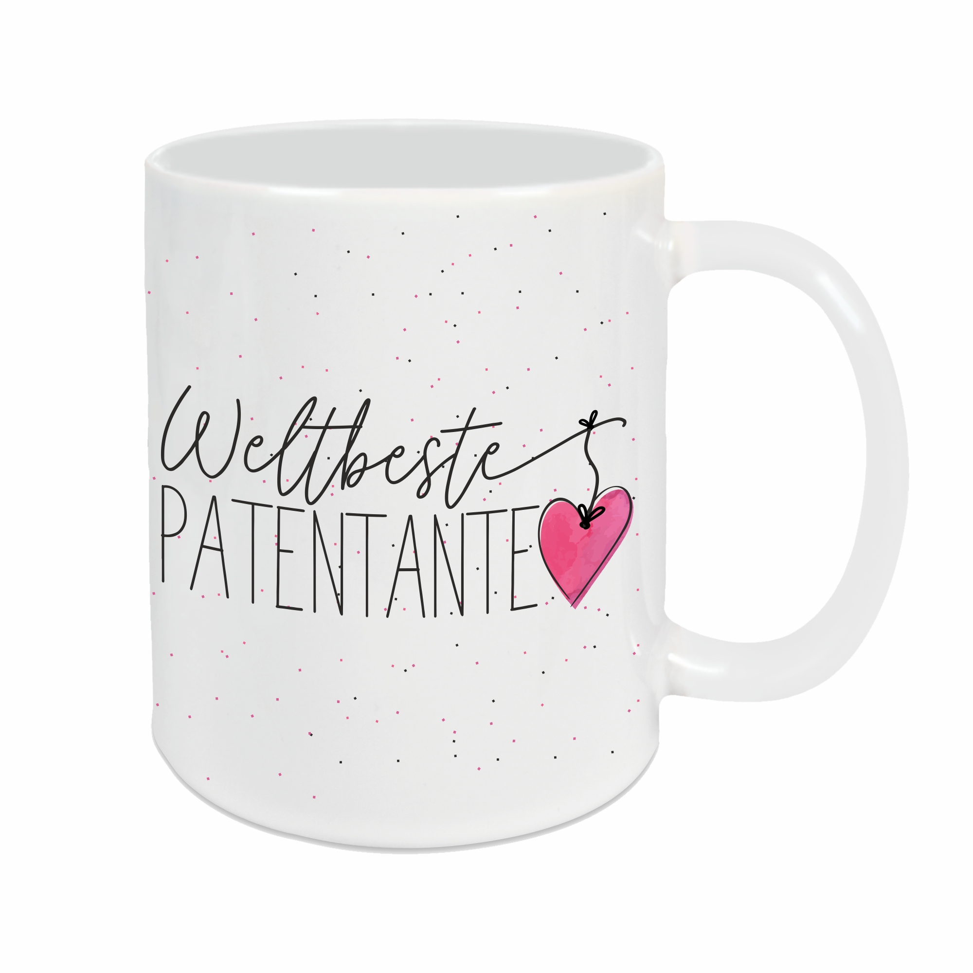 Tasse - Weltbeste Patentante weiss
