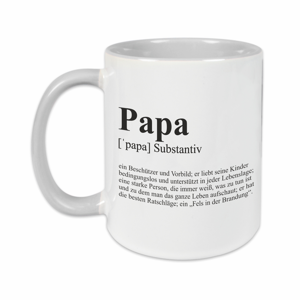 Tasse - Definition Papa grau