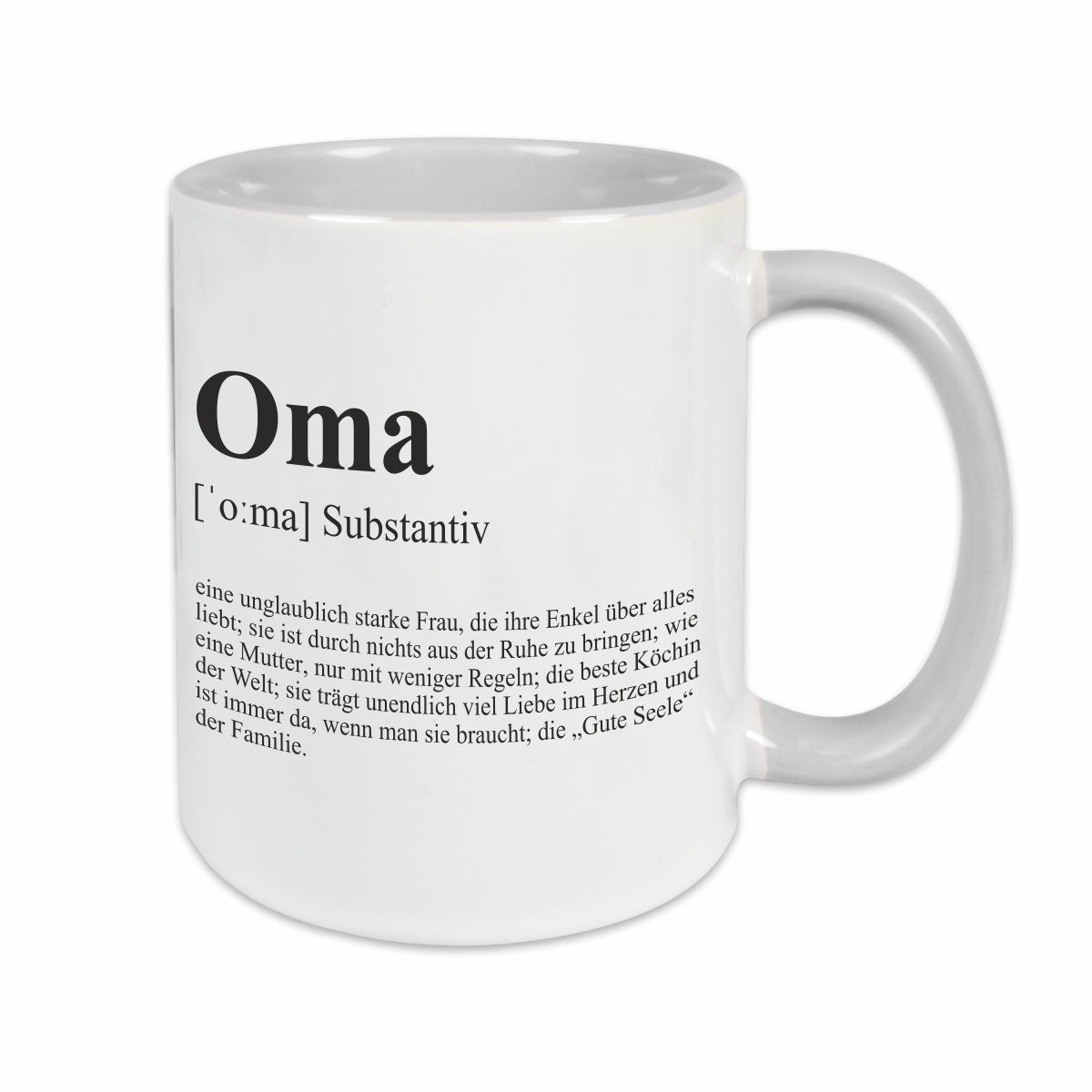 Tasse - Definition Oma grau