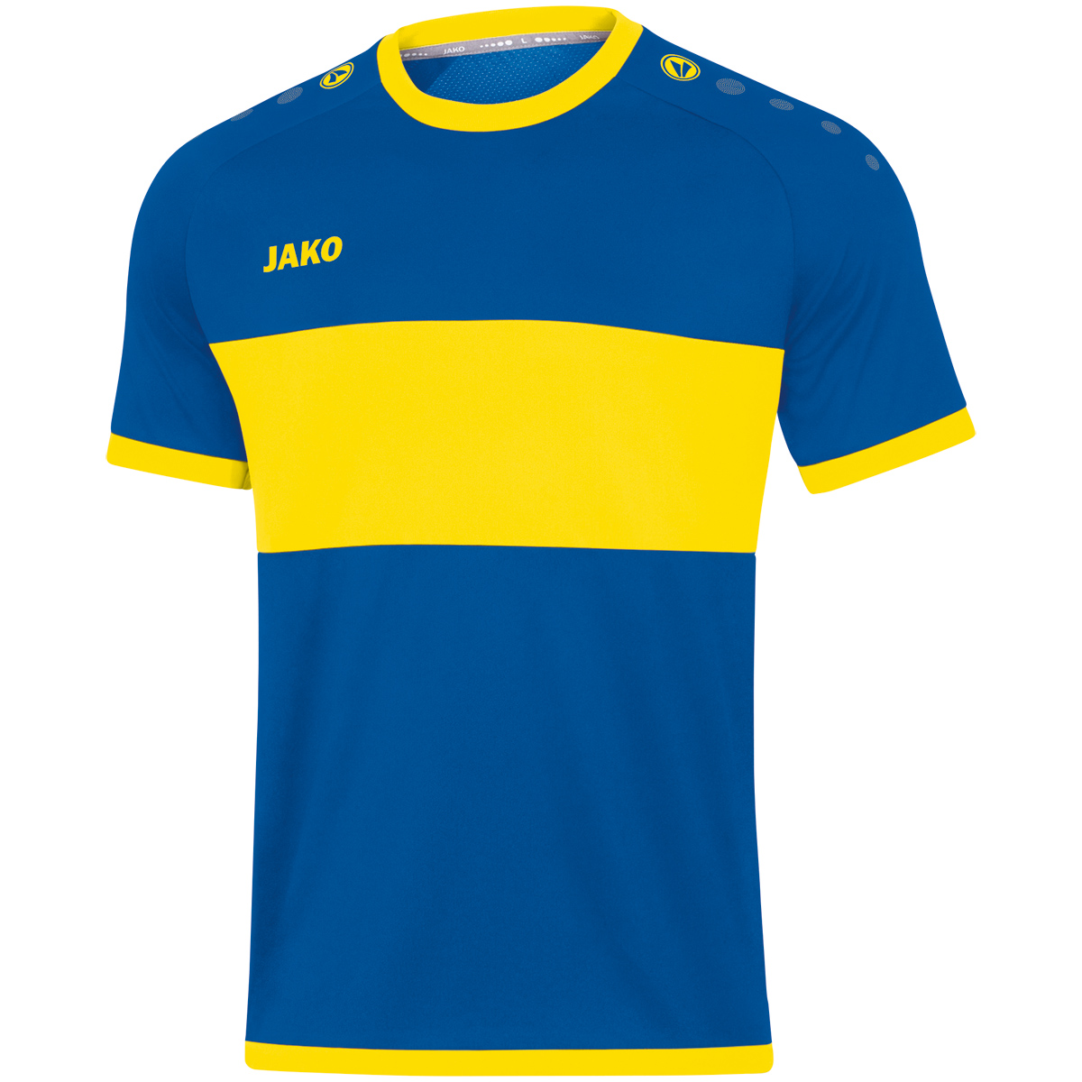 JAKO Trikot Boca Kurzarm sportroyal/citro