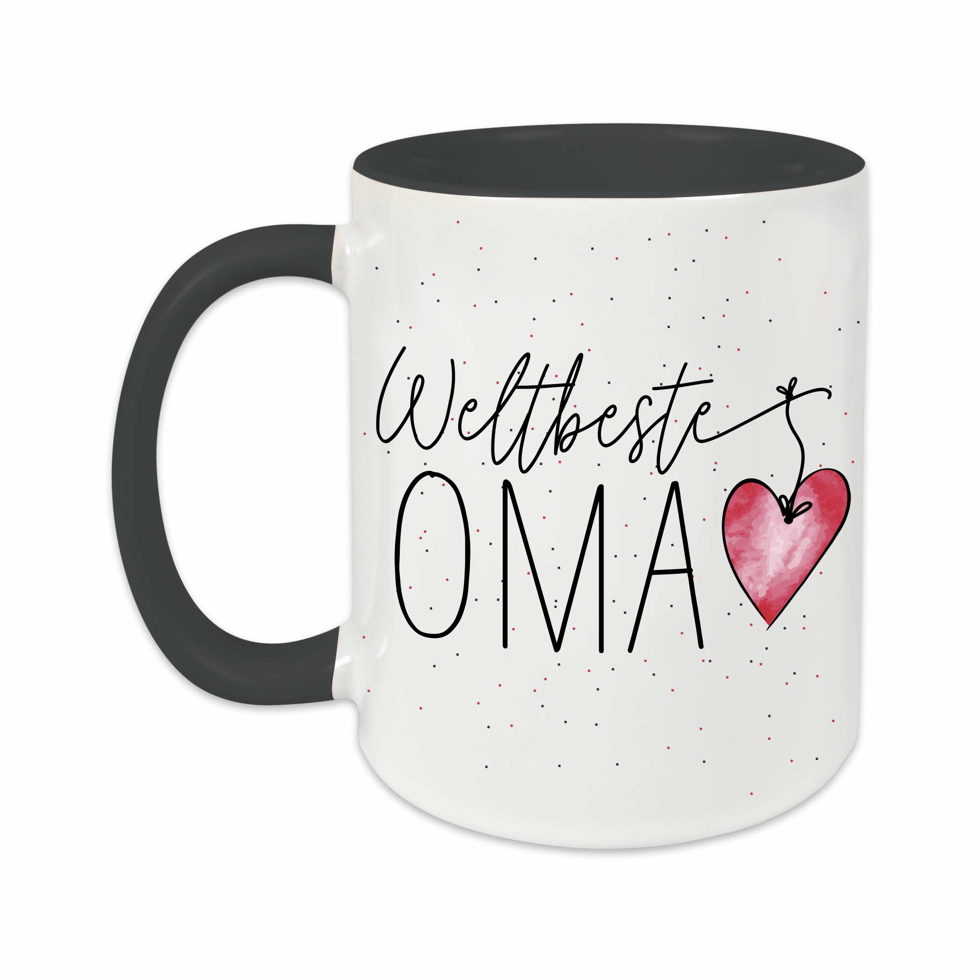 Tasse - Weltbeste Oma schwarz