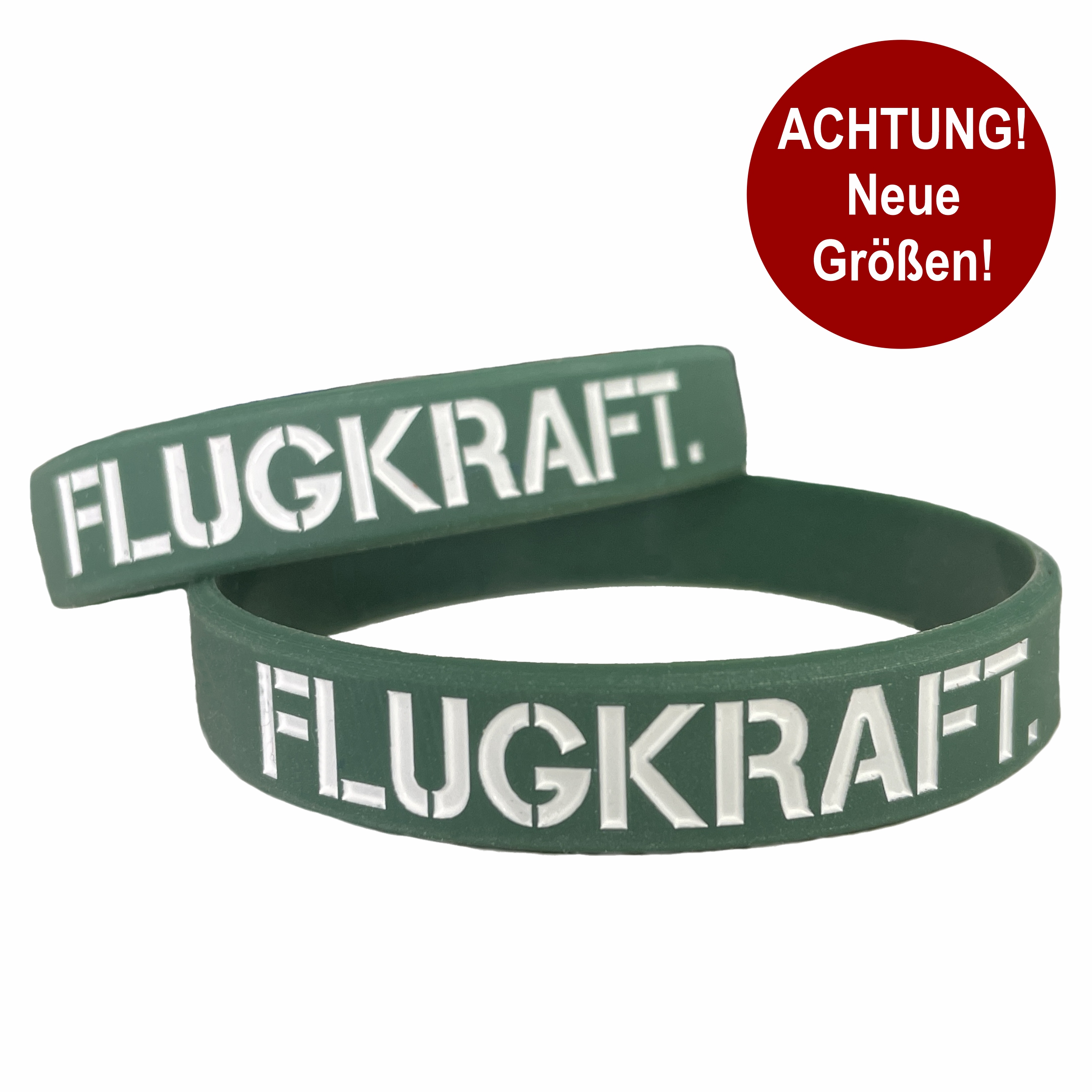 Flugkraft Armband salbeigrün (180 mm) M